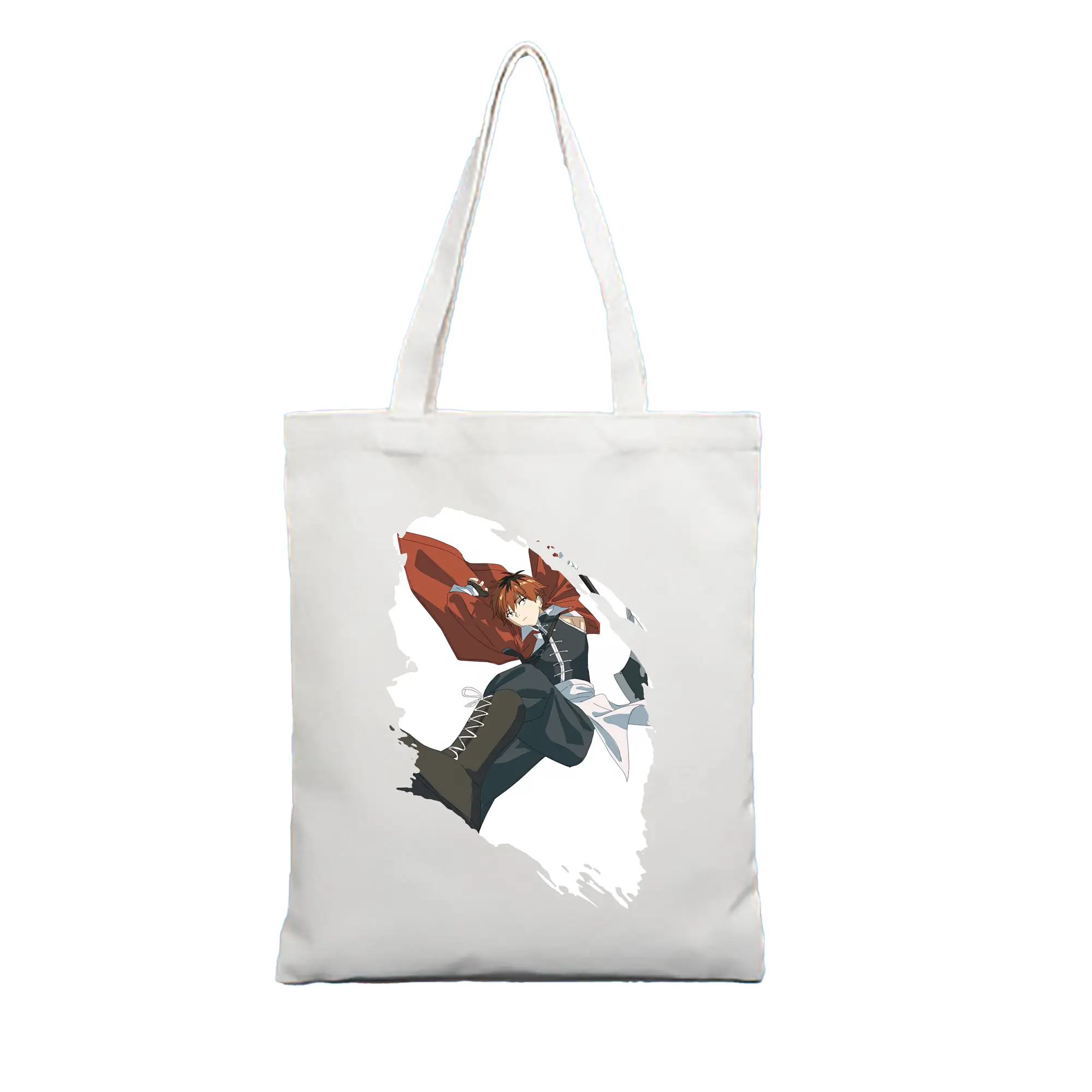 葬送のフリーレン（Frieren） グッズ,シュタルク（Stark） - 縦型キャンバス手提げバッグ（トートバッグ） ・ キャンバス素材 ・ ショッピング用 ・ 軽量 丈夫 お手入れ簡単