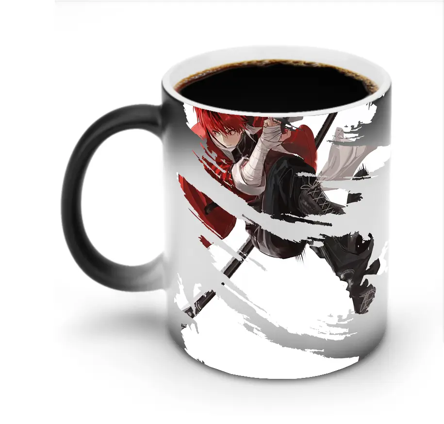 葬送のフリーレン（Frieren） グッズ,シュタルク（Stark） - 変色マグカップ ・ セラミック ・ 熱転写プリント ・ 耐久性 高品質 ・ ギフト・自宅用 コーヒー お茶