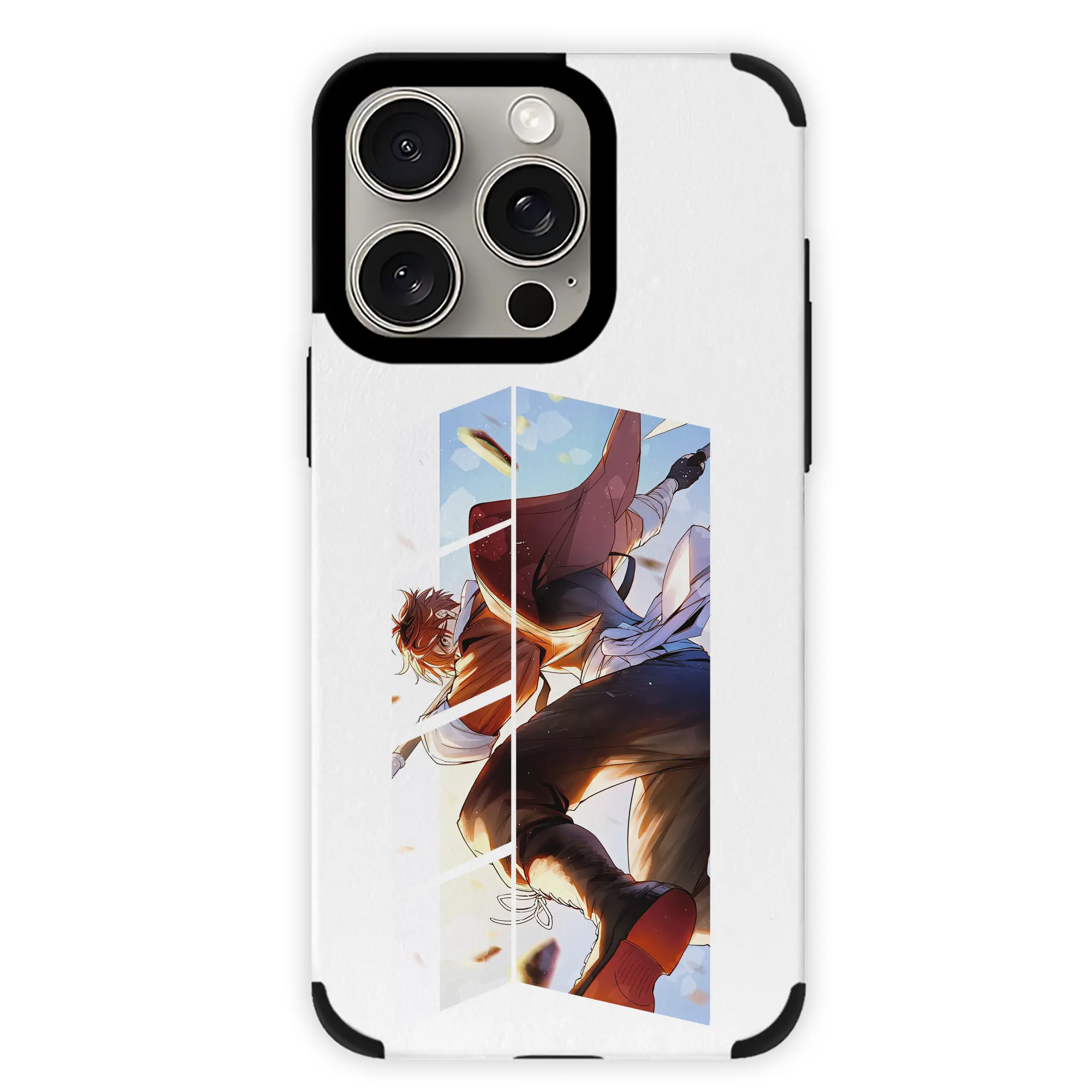 葬送のフリーレン（Frieren） グッズ,シュタルク（Stark） - IPhone15ProMax対応 ・ PUレザースマホケース ・ 耐衝撃 ・ 黄変防止 ・ 360度全面保護 ・ 柔らか手触り ・ 3D立体ボタン