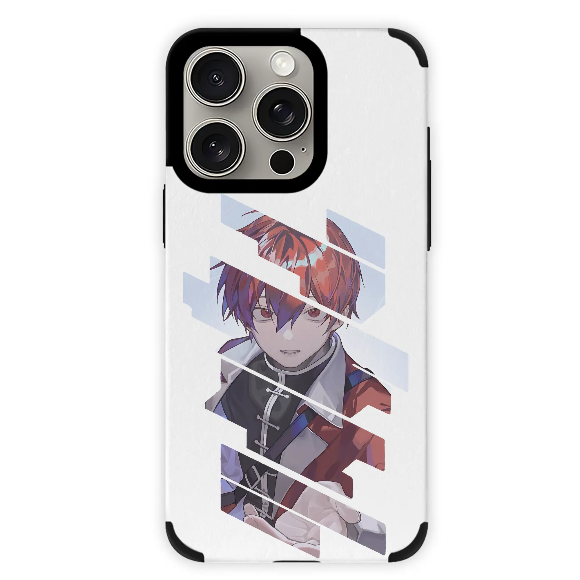 葬送のフリーレン（Frieren） グッズ,シュタルク（Stark） - IPhone15ProMax対応 ・ PUレザースマホケース ・ 耐衝撃 ・ 黄変防止 ・ 360度全面保護 ・ 柔らか手触り ・ 3D立体ボタン