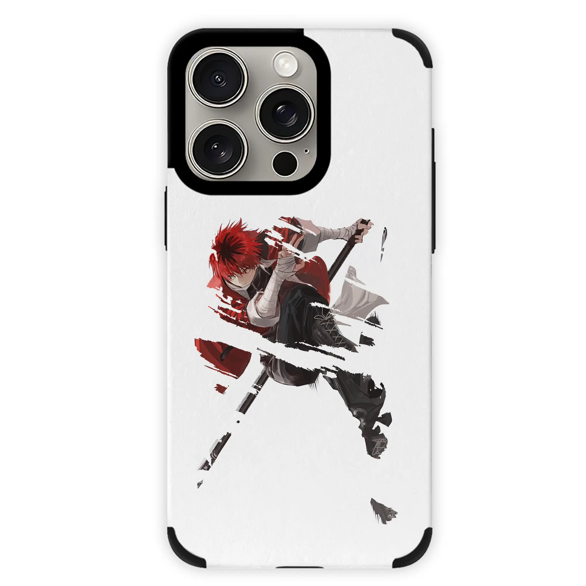 葬送のフリーレン（Frieren） グッズ,シュタルク（Stark） - IPhone15ProMax対応 ・ PUレザースマホケース ・ 耐衝撃 ・ 黄変防止 ・ 360度全面保護 ・ 柔らか手触り ・ 3D立体ボタン