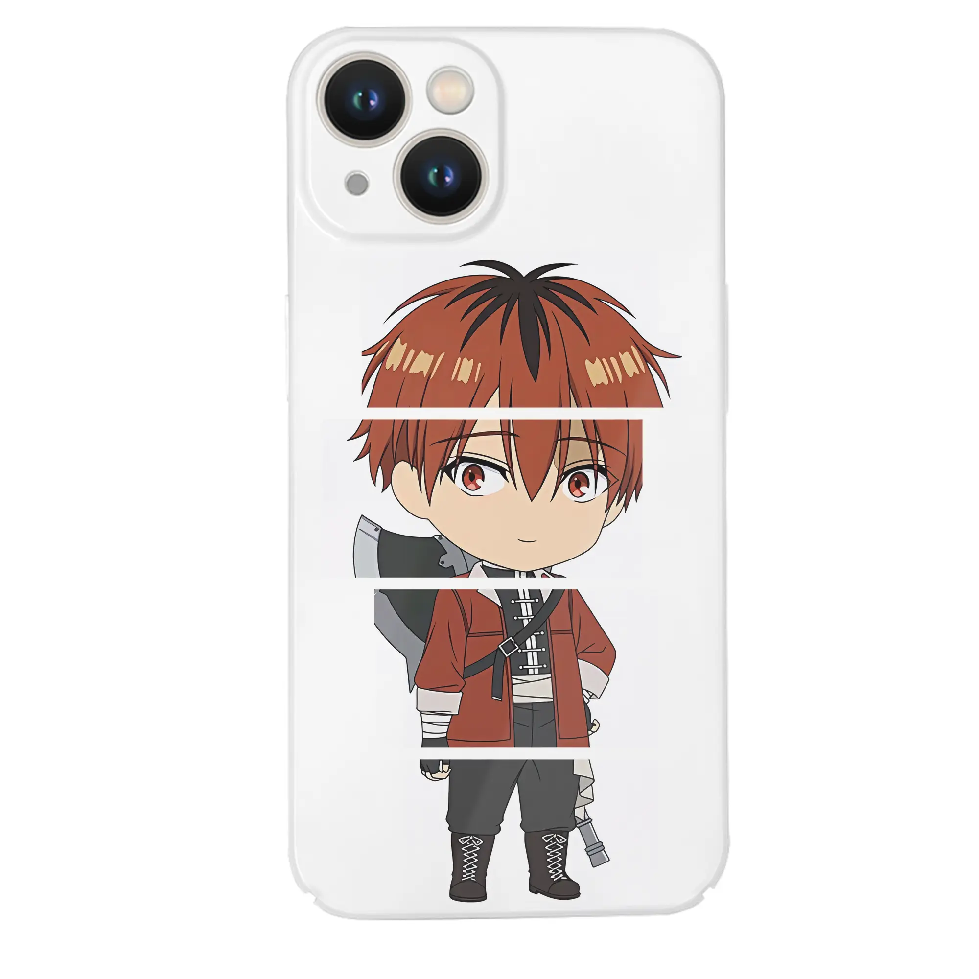 葬送のフリーレン（Frieren） グッズ,シュタルク（Stark） - IPhone 14シリーズ対応 ・ ハードケース ・ 衝撃吸収 ・ 360度密着 ・ カメラ保護 ・ 高品質プラスチック ・ 快適操作