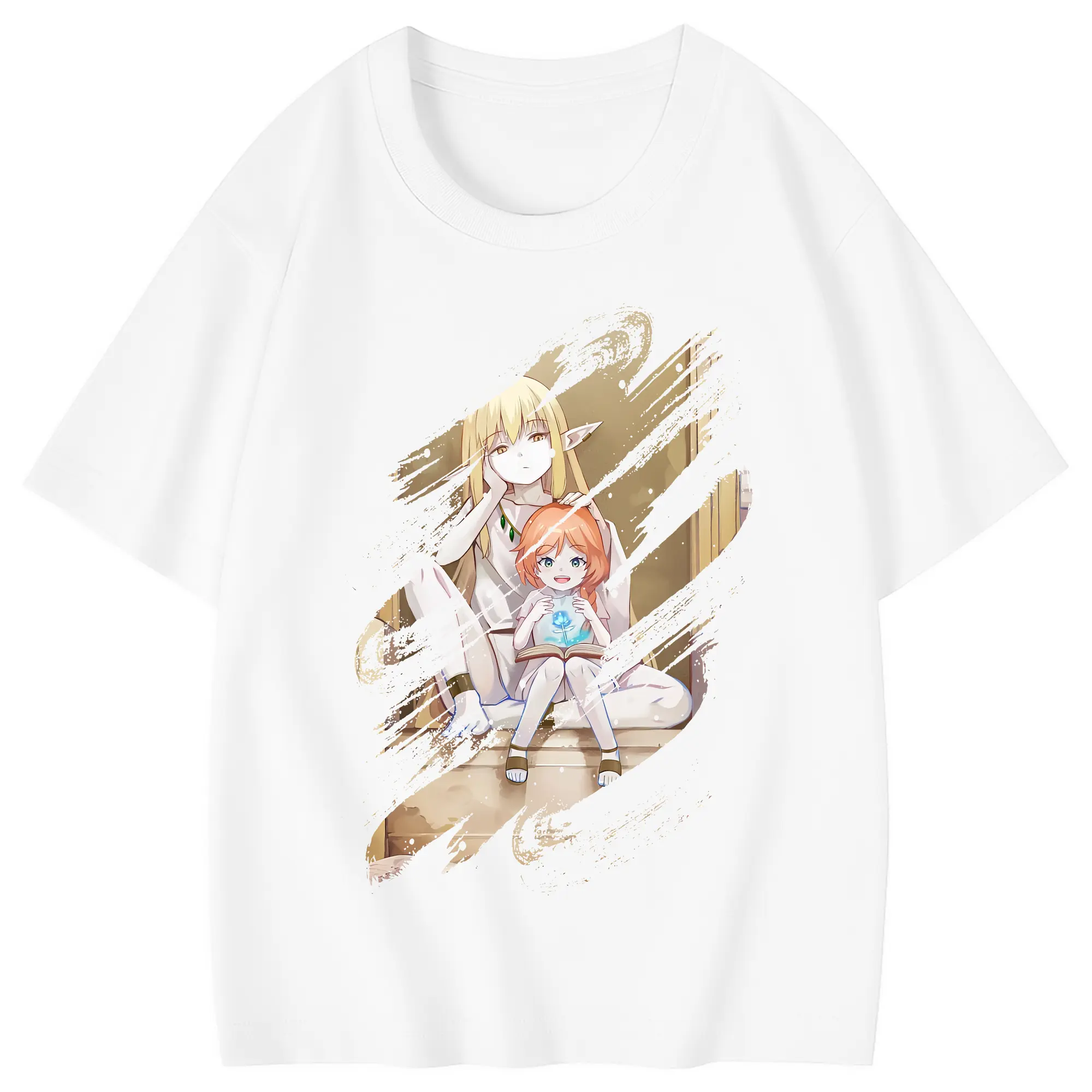 葬送のフリーレン（Frieren） グッズ,ゼーリエ（Serie） - 綿100％ キッズTシャツ ・ フロントプリント ・ 快適 通気性 ・ スポーツ カジュアル 散歩用