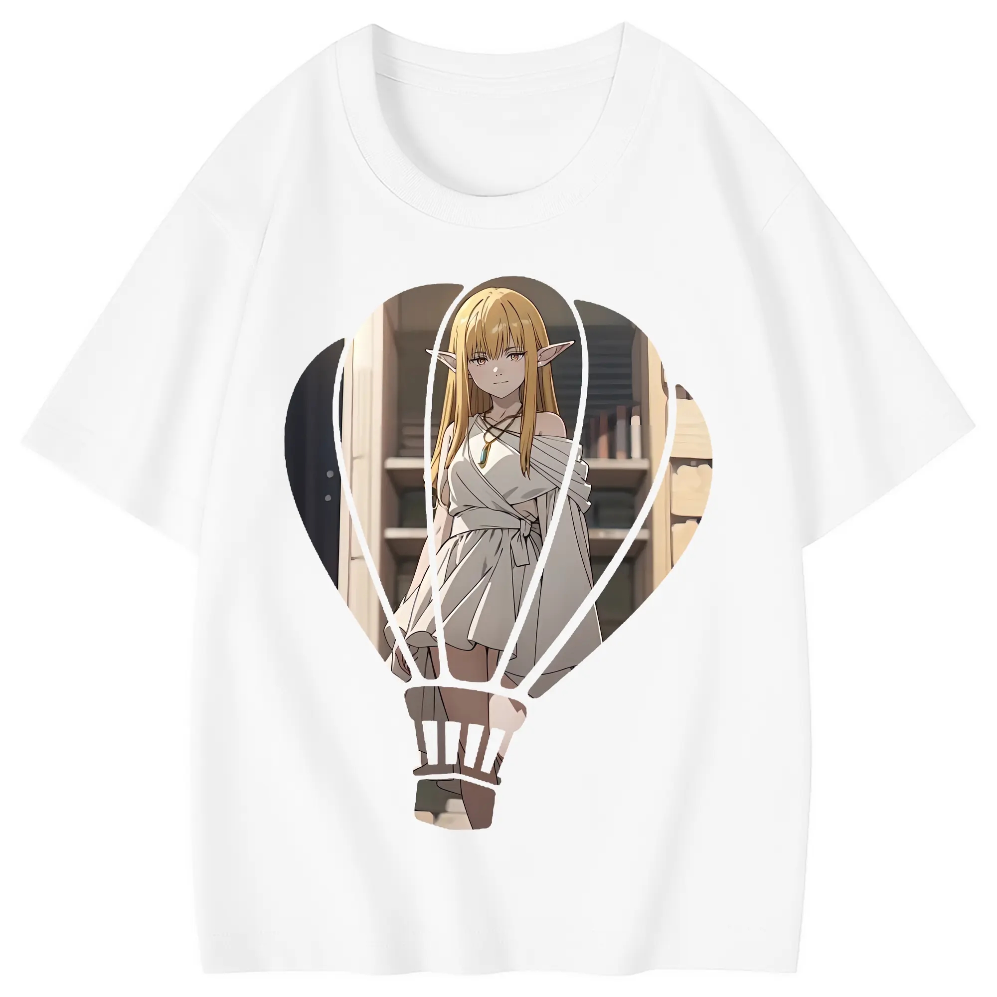 葬送のフリーレン（Frieren） グッズ,ゼーリエ（Serie） - 綿100％ キッズTシャツ ・ フロントプリント ・ 快適 通気性 ・ スポーツ カジュアル 散歩用