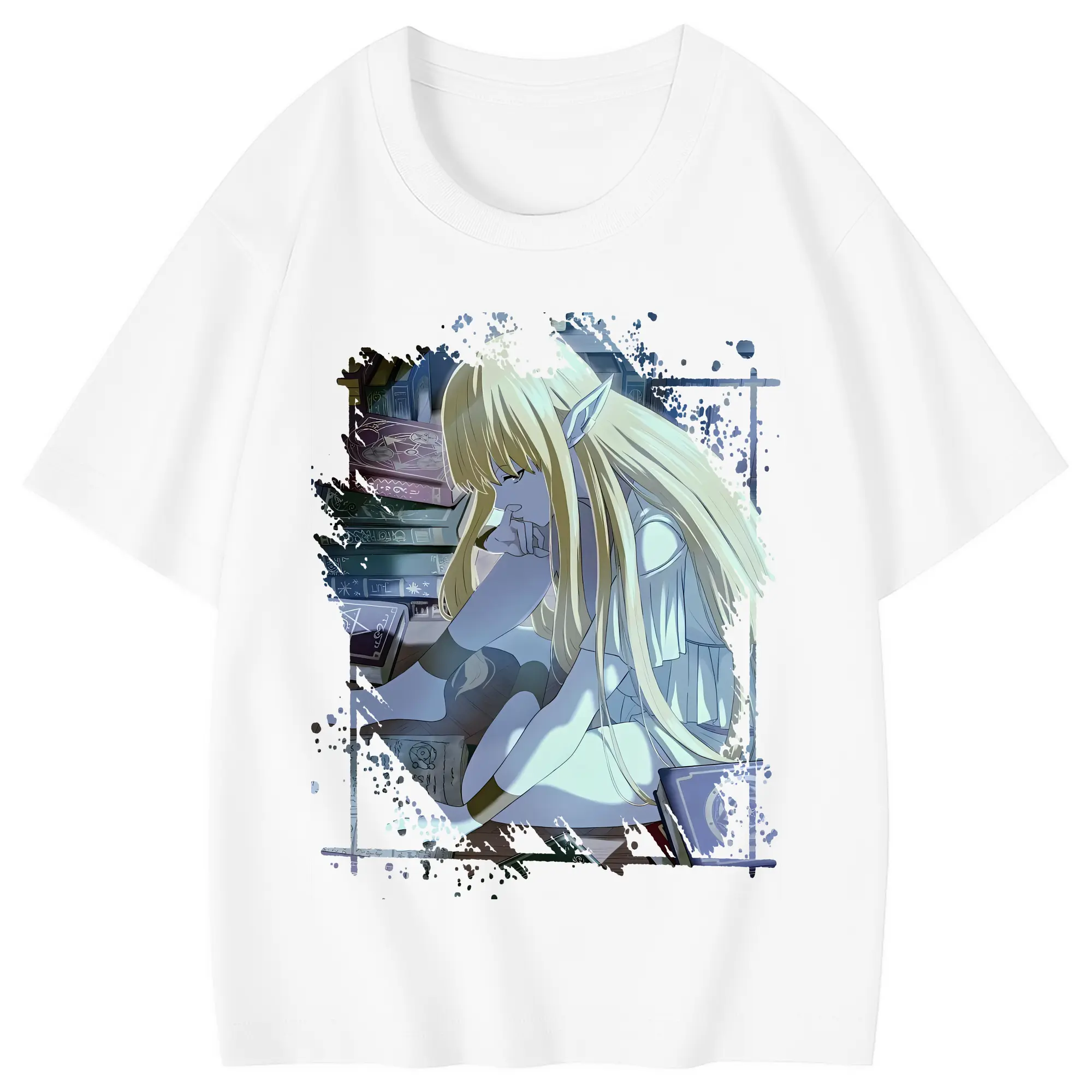 葬送のフリーレン（Frieren） グッズ,ゼーリエ（Serie） - 綿100％ キッズTシャツ ・ フロントプリント ・ 快適 通気性 ・ スポーツ カジュアル 散歩用