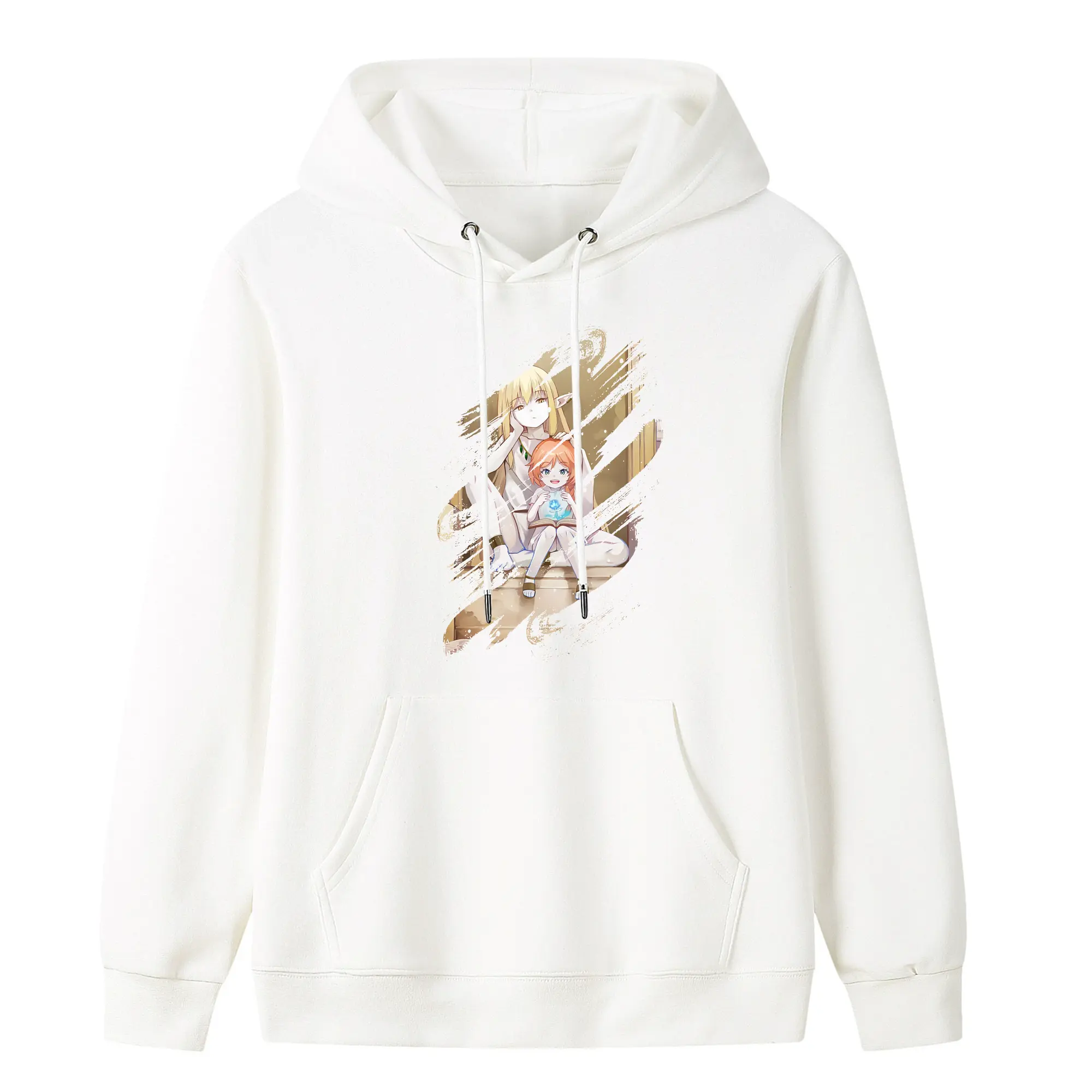 葬送のフリーレン（Frieren） グッズ,ゼーリエ（Serie） - キッズ フード付きパーカー ・ フロントプリント ・ ポリエステル100％ ・ 快適 通学 スポーツ 日常使い お散歩用