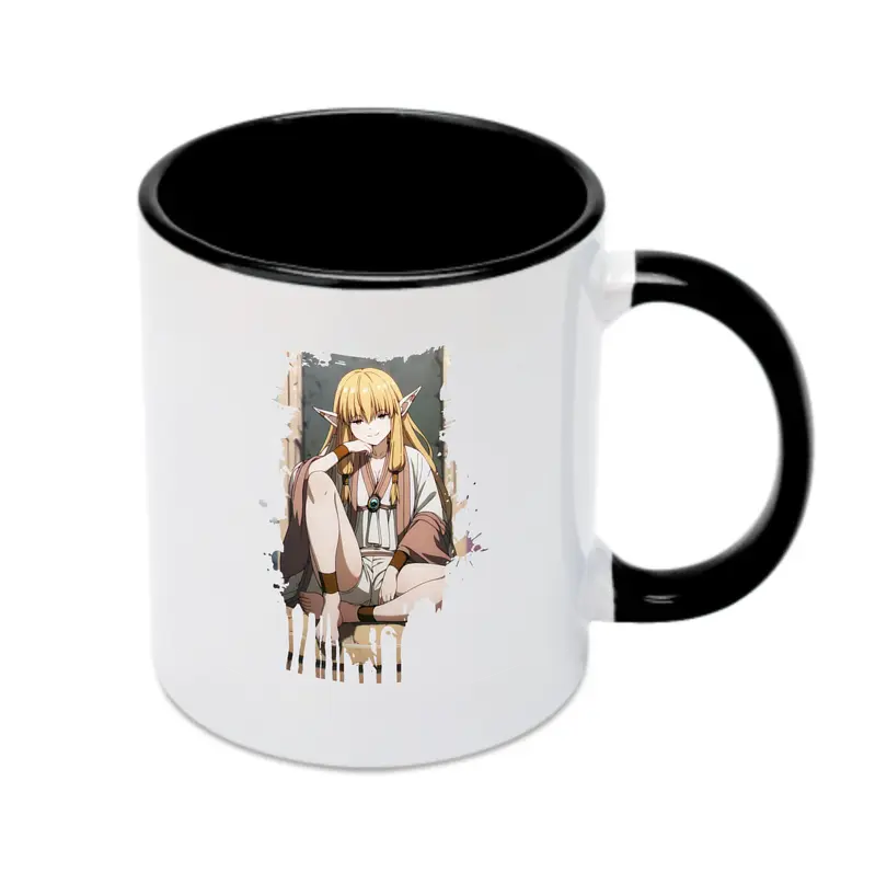 葬送のフリーレン（Frieren） グッズ,ゼーリエ（Serie） - カラフルマグカップ ・ 陶器 ・ 熱転写プリント ・ 鮮やかデザイン ・ 耐久性 高品質 ・ コーヒー お茶 ギフト用