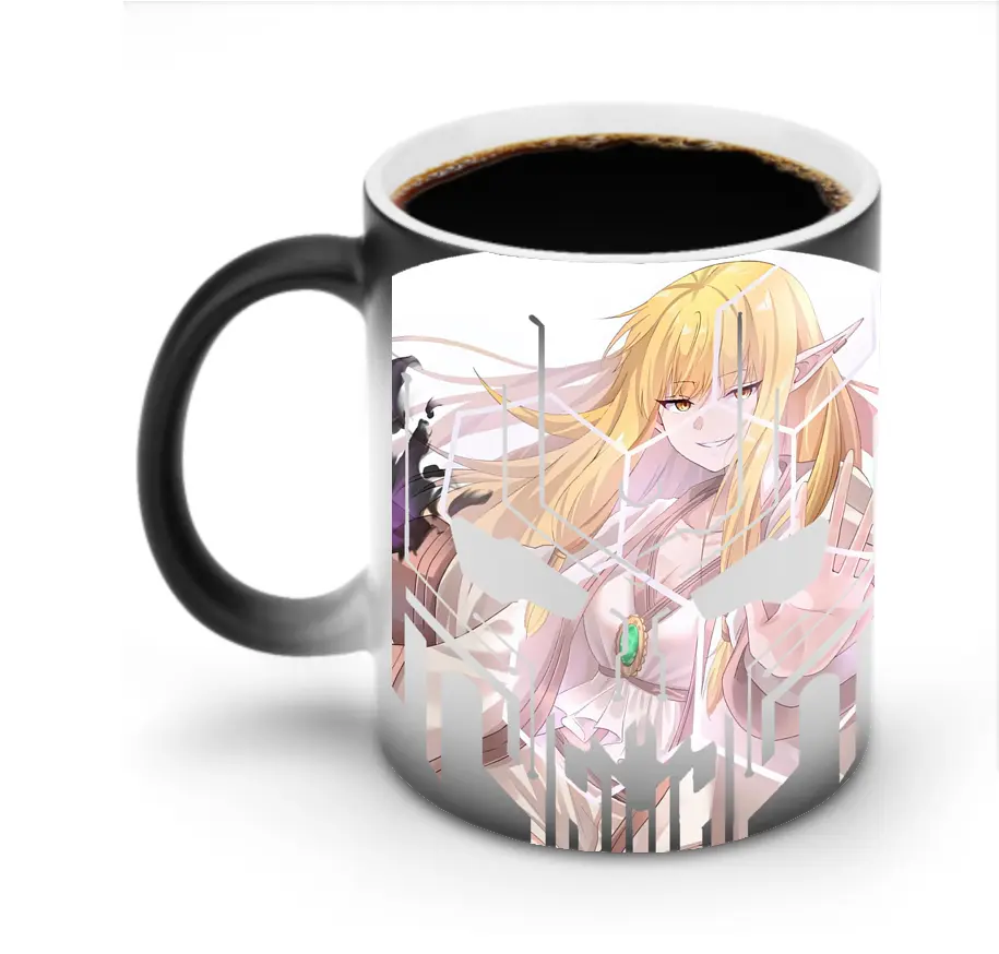葬送のフリーレン（Frieren） グッズ,ゼーリエ（Serie） - 変色マグカップ ・ セラミック ・ 熱転写プリント ・ 耐久性 高品質 ・ ギフト・自宅用 コーヒー お茶