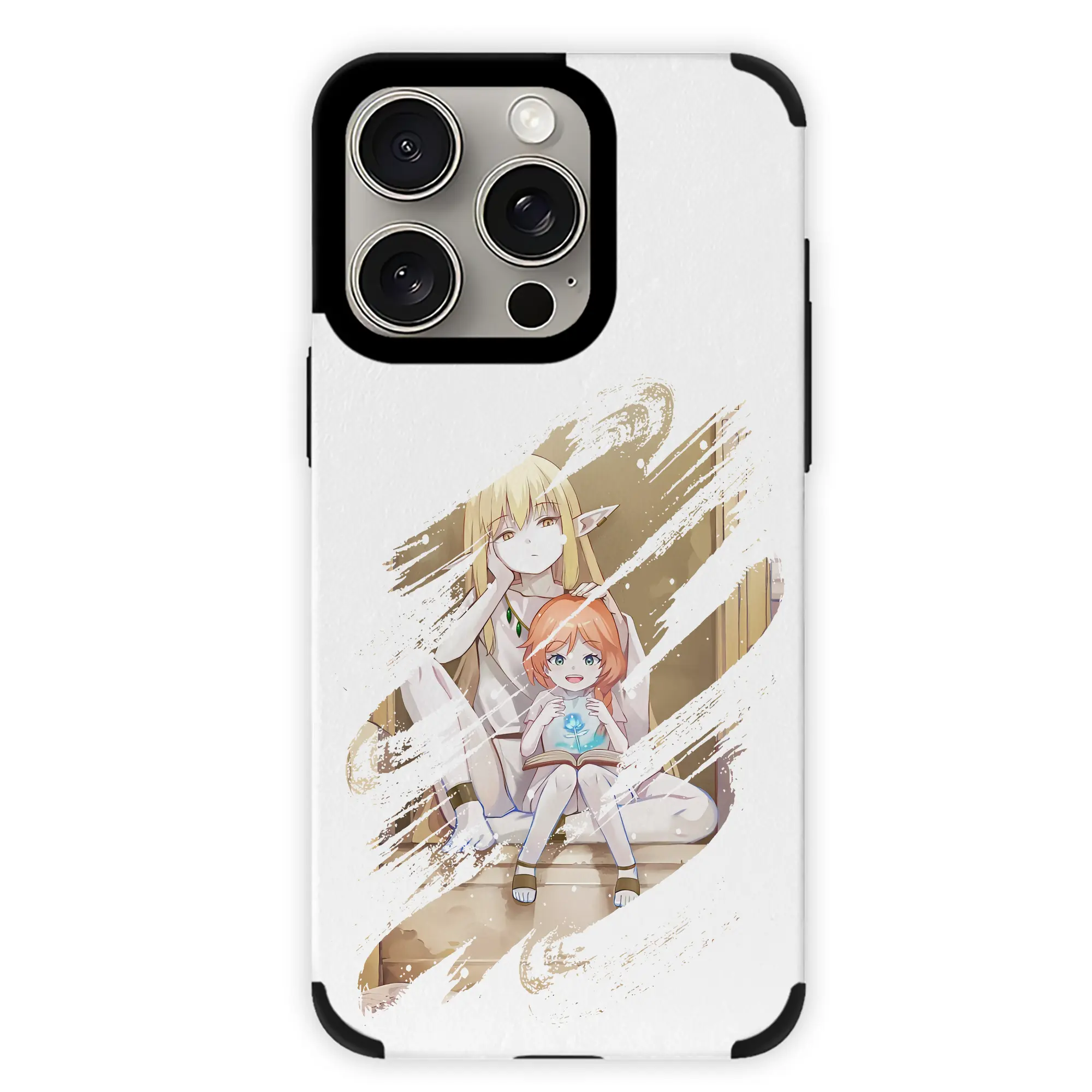 葬送のフリーレン（Frieren） グッズ,ゼーリエ（Serie） - IPhone15ProMax対応 ・ PUレザースマホケース ・ 耐衝撃 ・ 黄変防止 ・ 360度全面保護 ・ 柔らか手触り ・ 3D立体ボタン