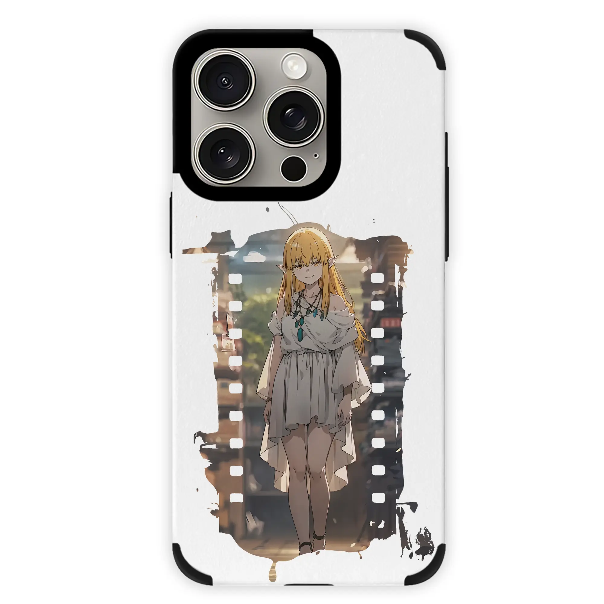 葬送のフリーレン（Frieren） グッズ,ゼーリエ（Serie） - IPhone15ProMax対応 ・ PUレザースマホケース ・ 耐衝撃 ・ 黄変防止 ・ 360度全面保護 ・ 柔らか手触り ・ 3D立体ボタン