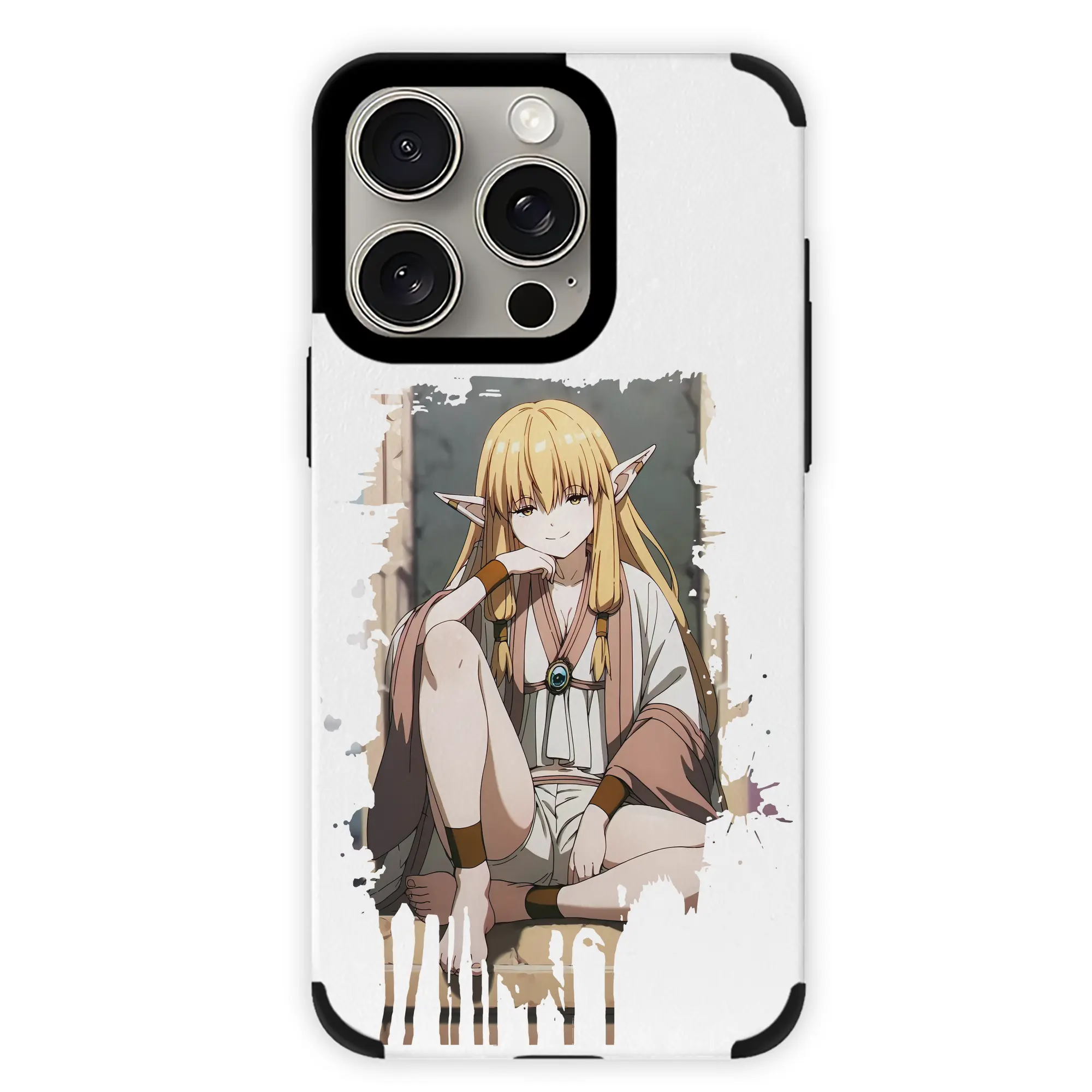 葬送のフリーレン（Frieren） グッズ,ゼーリエ（Serie） - IPhone15ProMax対応 ・ PUレザースマホケース ・ 耐衝撃 ・ 黄変防止 ・ 360度全面保護 ・ 柔らか手触り ・ 3D立体ボタン