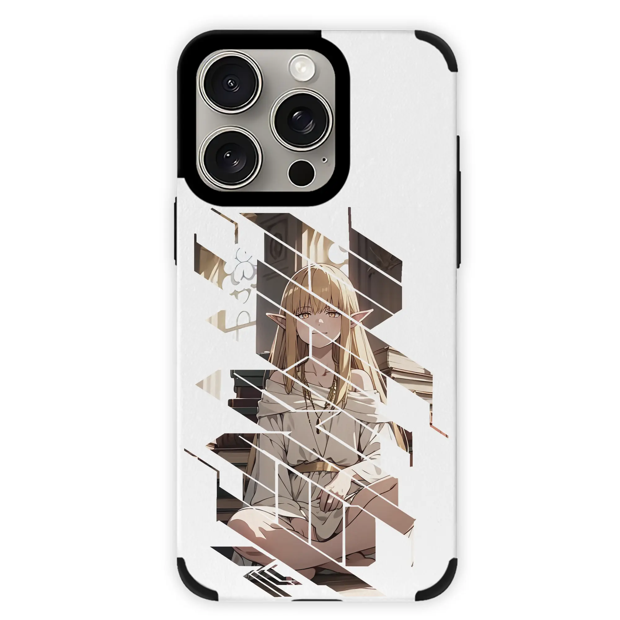 葬送のフリーレン（Frieren） グッズ,ゼーリエ（Serie） - IPhone15ProMax対応 ・ PUレザースマホケース ・ 耐衝撃 ・ 黄変防止 ・ 360度全面保護 ・ 柔らか手触り ・ 3D立体ボタン