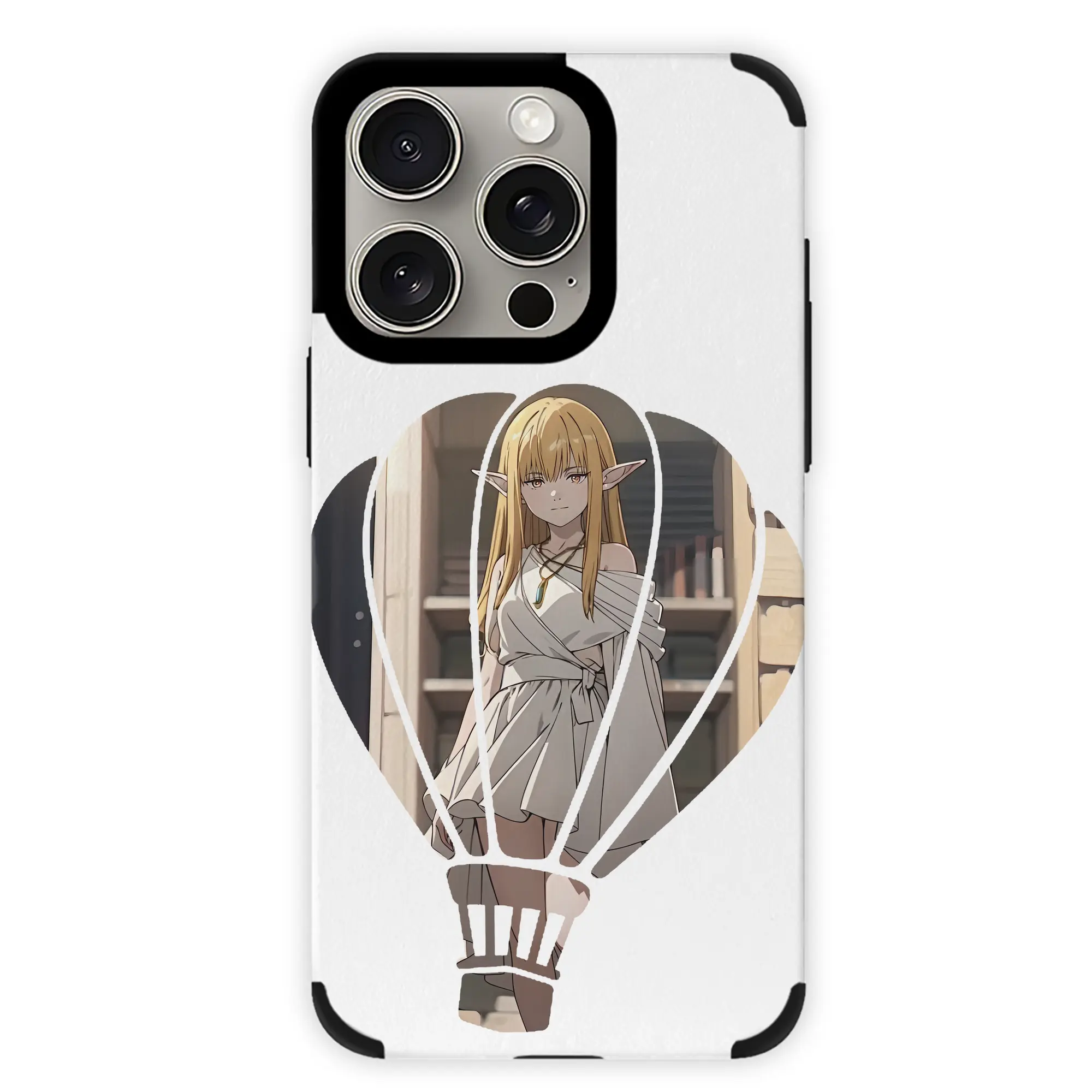 葬送のフリーレン（Frieren） グッズ,ゼーリエ（Serie） - IPhone15ProMax対応 ・ PUレザースマホケース ・ 耐衝撃 ・ 黄変防止 ・ 360度全面保護 ・ 柔らか手触り ・ 3D立体ボタン