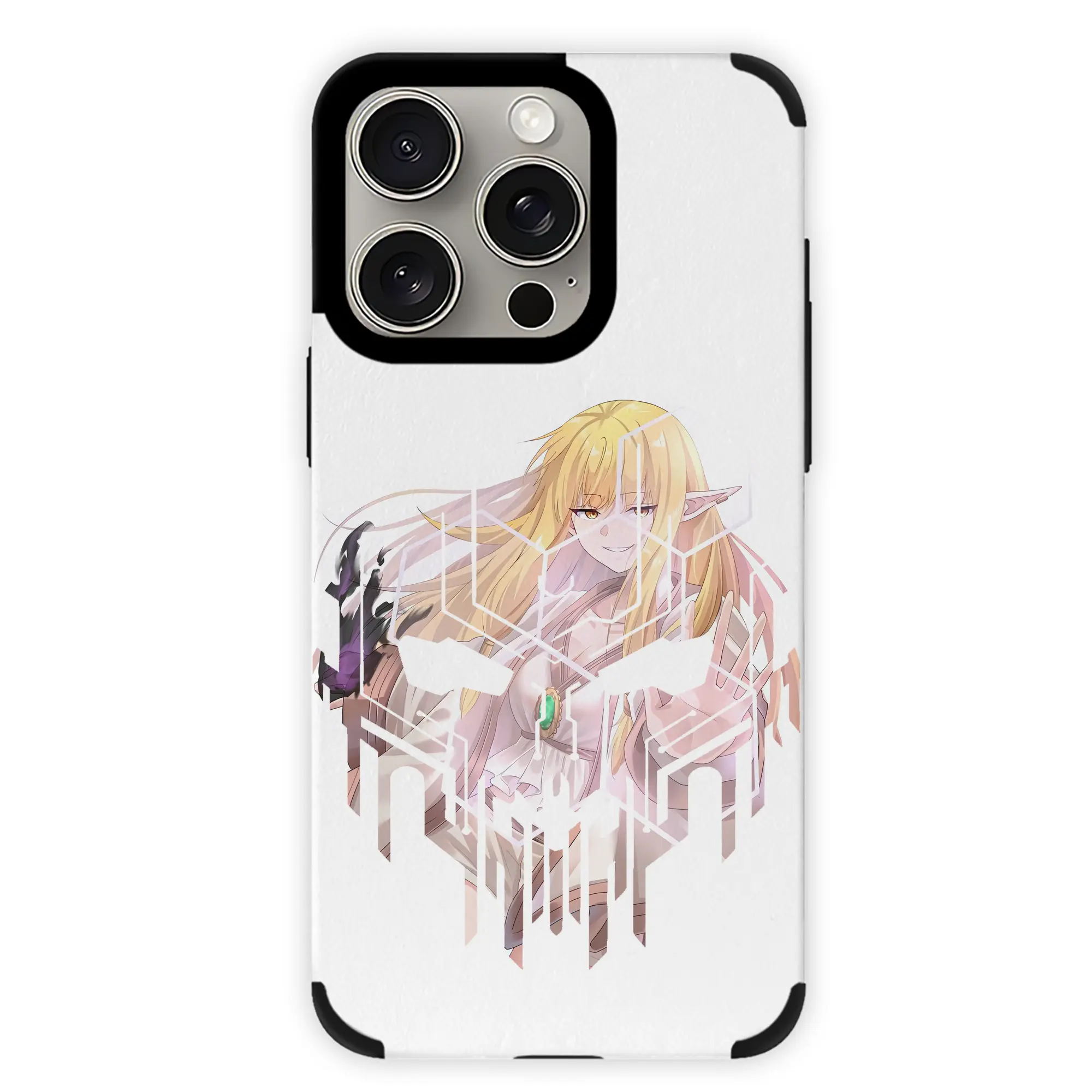 葬送のフリーレン（Frieren） グッズ,ゼーリエ（Serie） - IPhone15ProMax対応 ・ PUレザースマホケース ・ 耐衝撃 ・ 黄変防止 ・ 360度全面保護 ・ 柔らか手触り ・ 3D立体ボタン