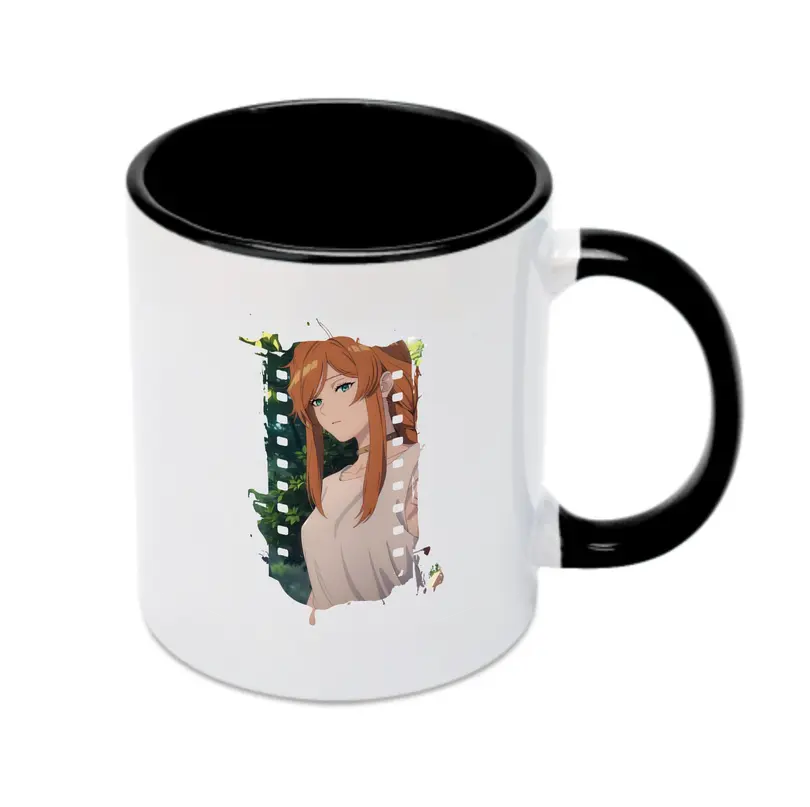 葬送のフリーレン（Frieren） グッズ,フランメ（Flamme） - カラフルマグカップ ・ 陶器 ・ 熱転写プリント ・ 鮮やかデザイン ・ 耐久性 高品質 ・ コーヒー お茶 ギフト用