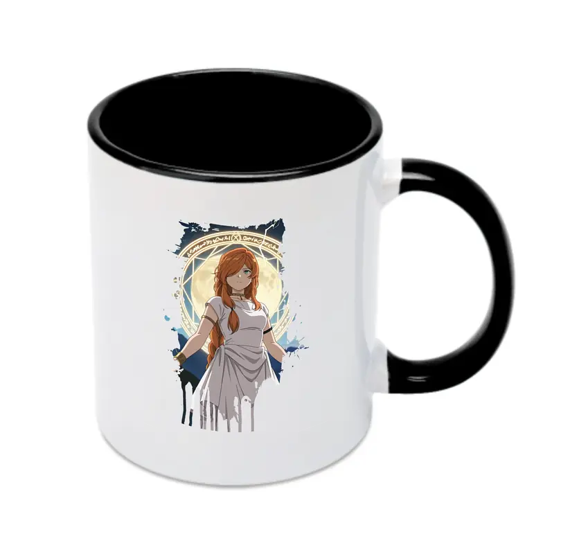 葬送のフリーレン（Frieren） グッズ,フランメ（Flamme） - カラフルマグカップ ・ 陶器 ・ 熱転写プリント ・ 鮮やかデザイン ・ 耐久性 高品質 ・ コーヒー お茶 ギフト用