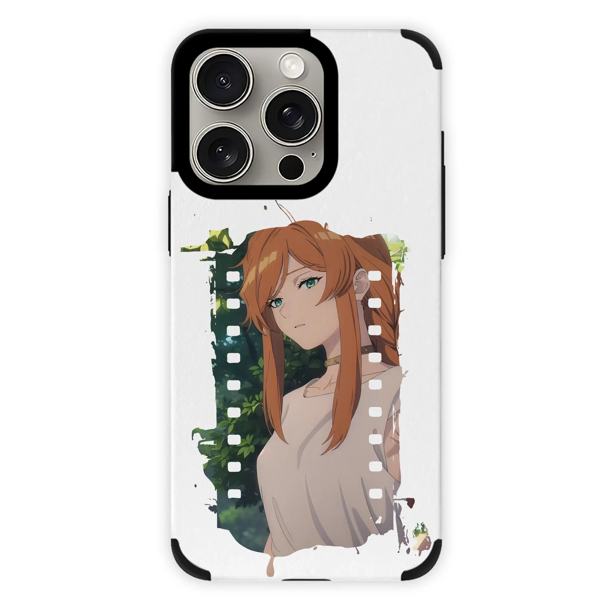 葬送のフリーレン（Frieren） グッズ,フランメ（Flamme） - IPhone15ProMax対応 ・ PUレザースマホケース ・ 耐衝撃 ・ 黄変防止 ・ 360度全面保護 ・ 柔らか手触り ・ 3D立体ボタン