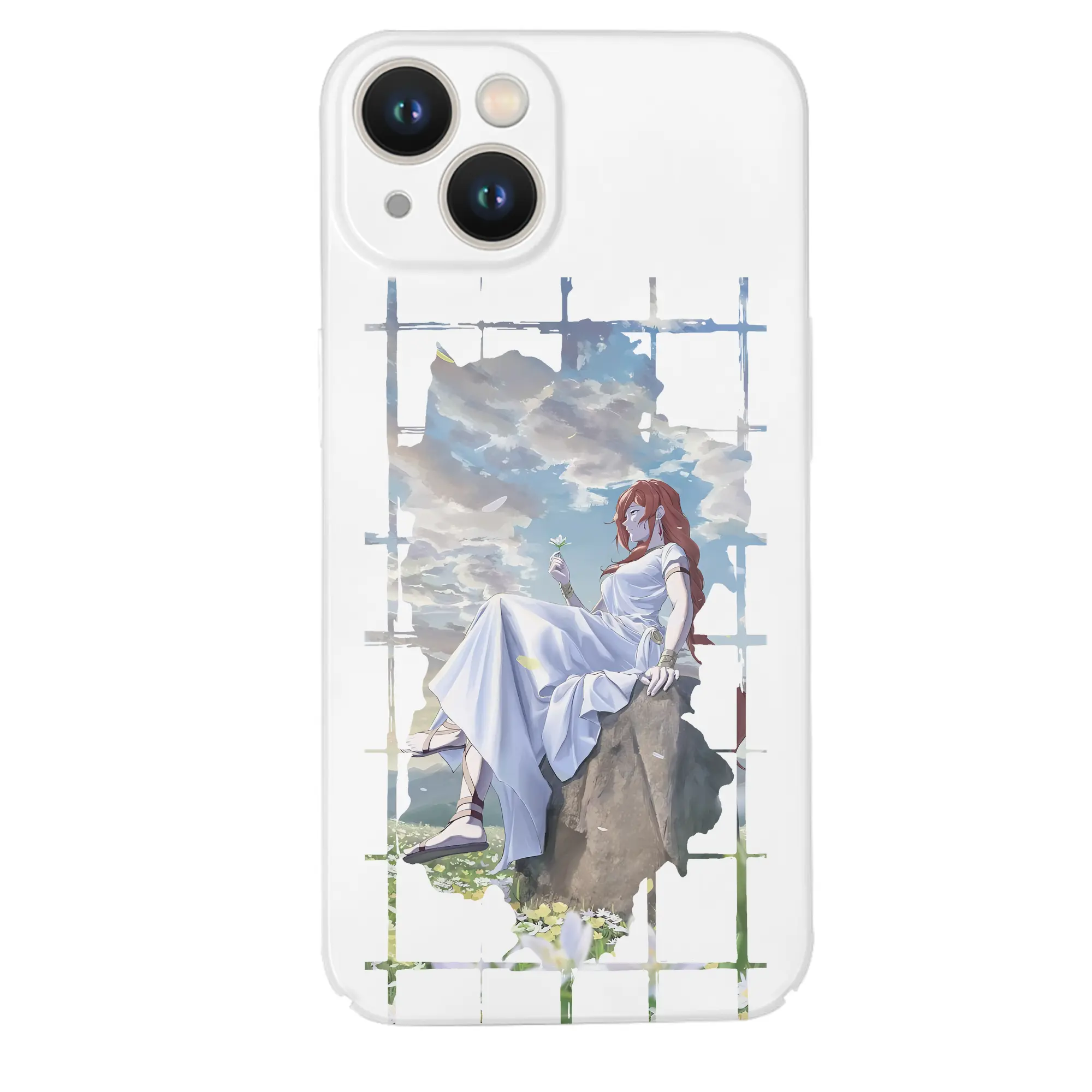 葬送のフリーレン（Frieren） グッズ,フランメ（Flamme） - IPhone 14シリーズ対応 ・ ハードケース ・ 衝撃吸収 ・ 360度密着 ・ カメラ保護 ・ 高品質プラスチック ・ 快適操作