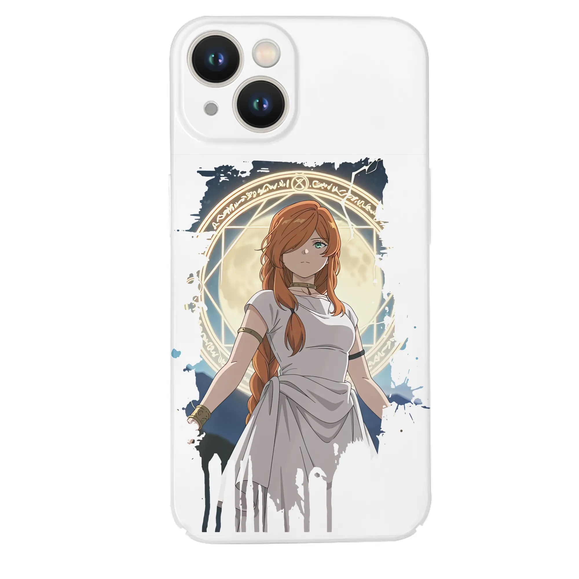 葬送のフリーレン（Frieren） グッズ,フランメ（Flamme） - IPhone 14シリーズ対応 ・ ハードケース ・ 衝撃吸収 ・ 360度密着 ・ カメラ保護 ・ 高品質プラスチック ・ 快適操作