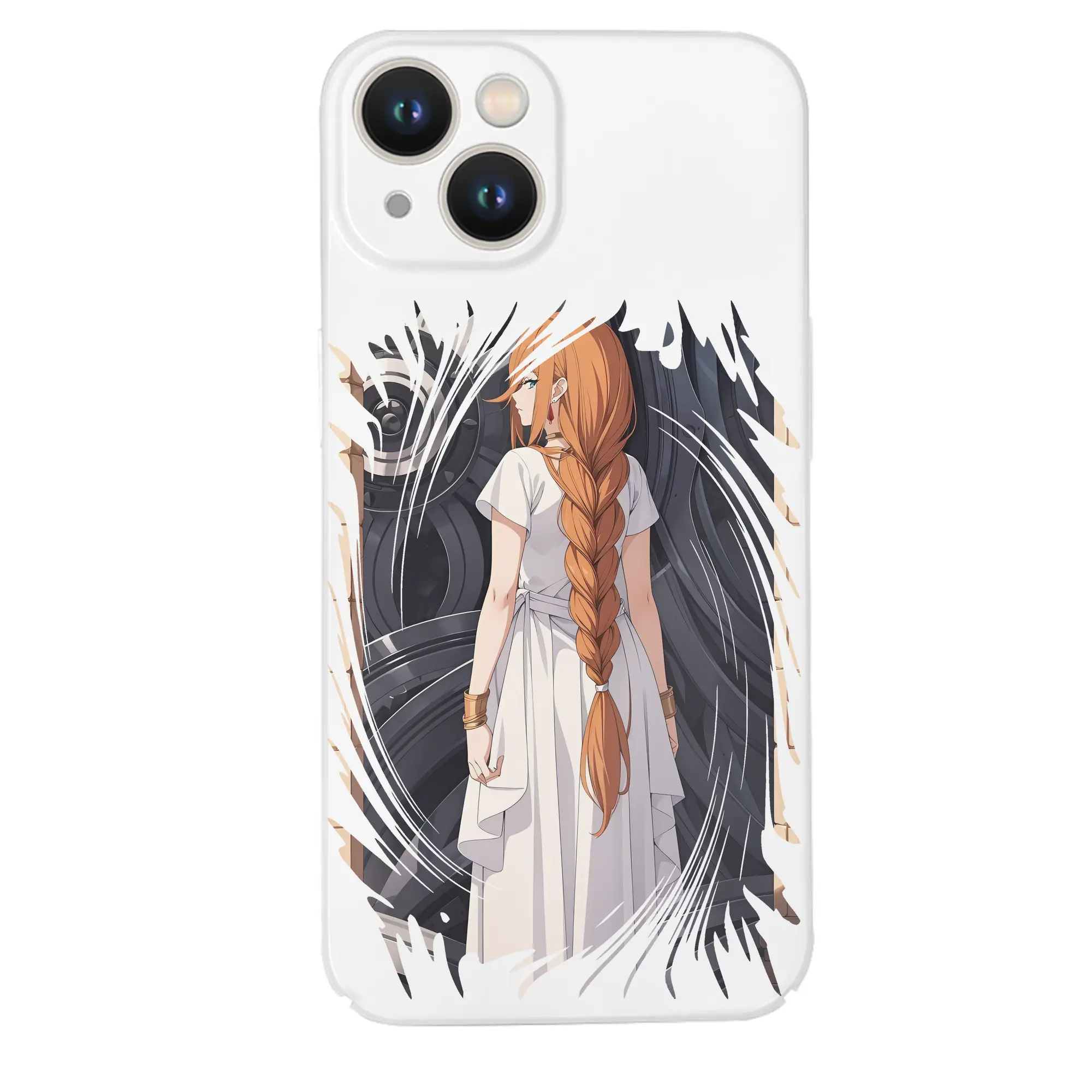 葬送のフリーレン（Frieren） グッズ,フランメ（Flamme） - IPhone 14シリーズ対応 ・ ハードケース ・ 衝撃吸収 ・ 360度密着 ・ カメラ保護 ・ 高品質プラスチック ・ 快適操作