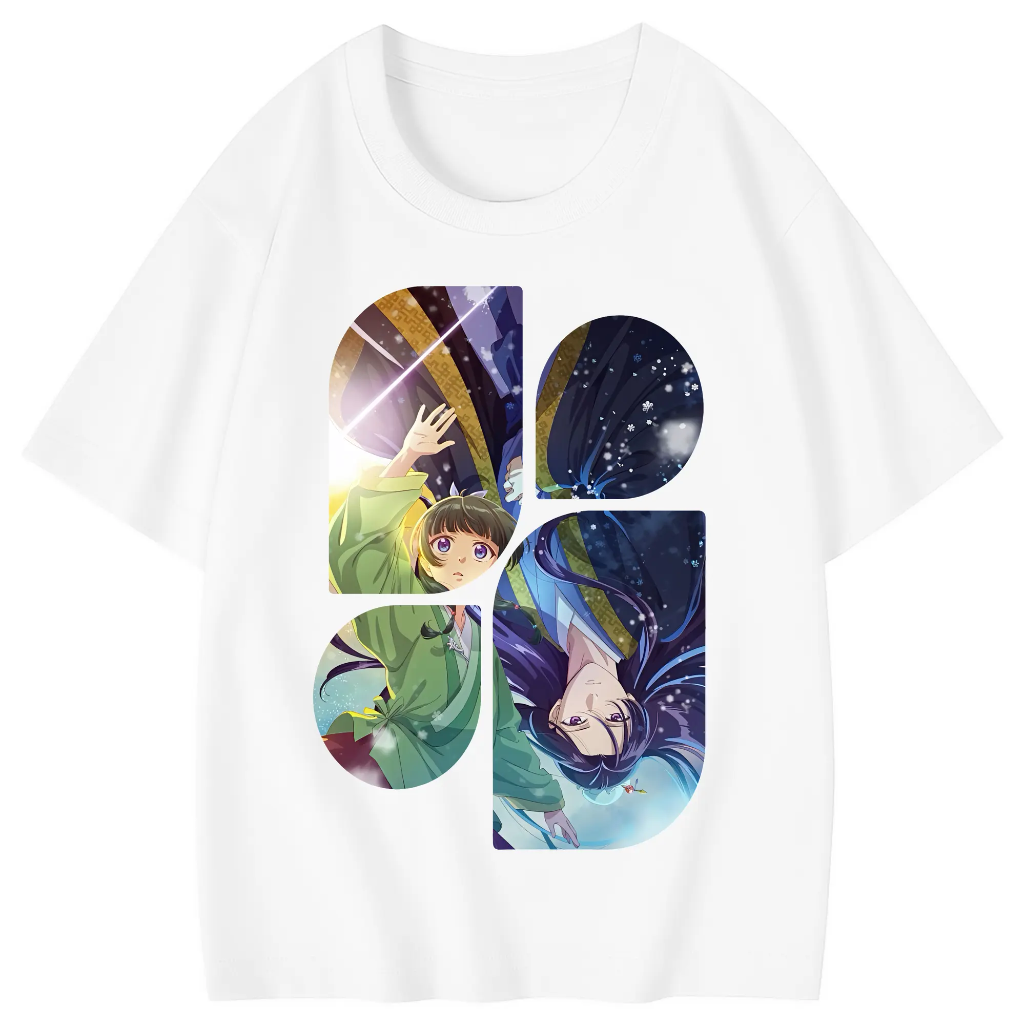 薬屋のひとりごと グッズ,壬氏 - 綿100％ キッズTシャツ ・ フロントプリント ・ 快適 通気性 ・ スポーツ カジュアル 散歩用