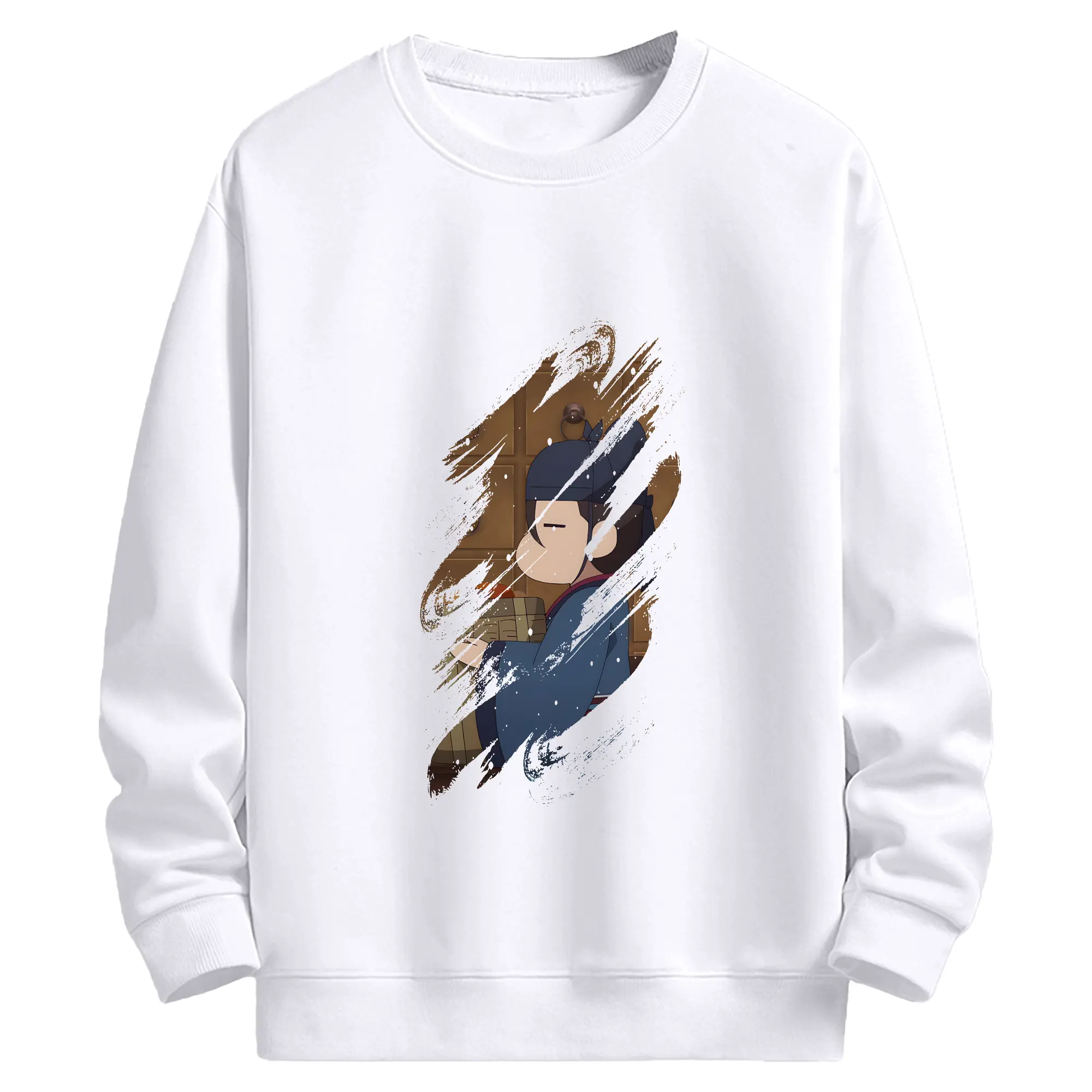 薬屋のひとりごと グッズ,高順 - 高品質 クルーネック スウェット ・ コットン59％ ポリエステル41％ ・ ユニセックス 長袖 トレーナー ・ カジュアル デイリー スポーツ 散歩用