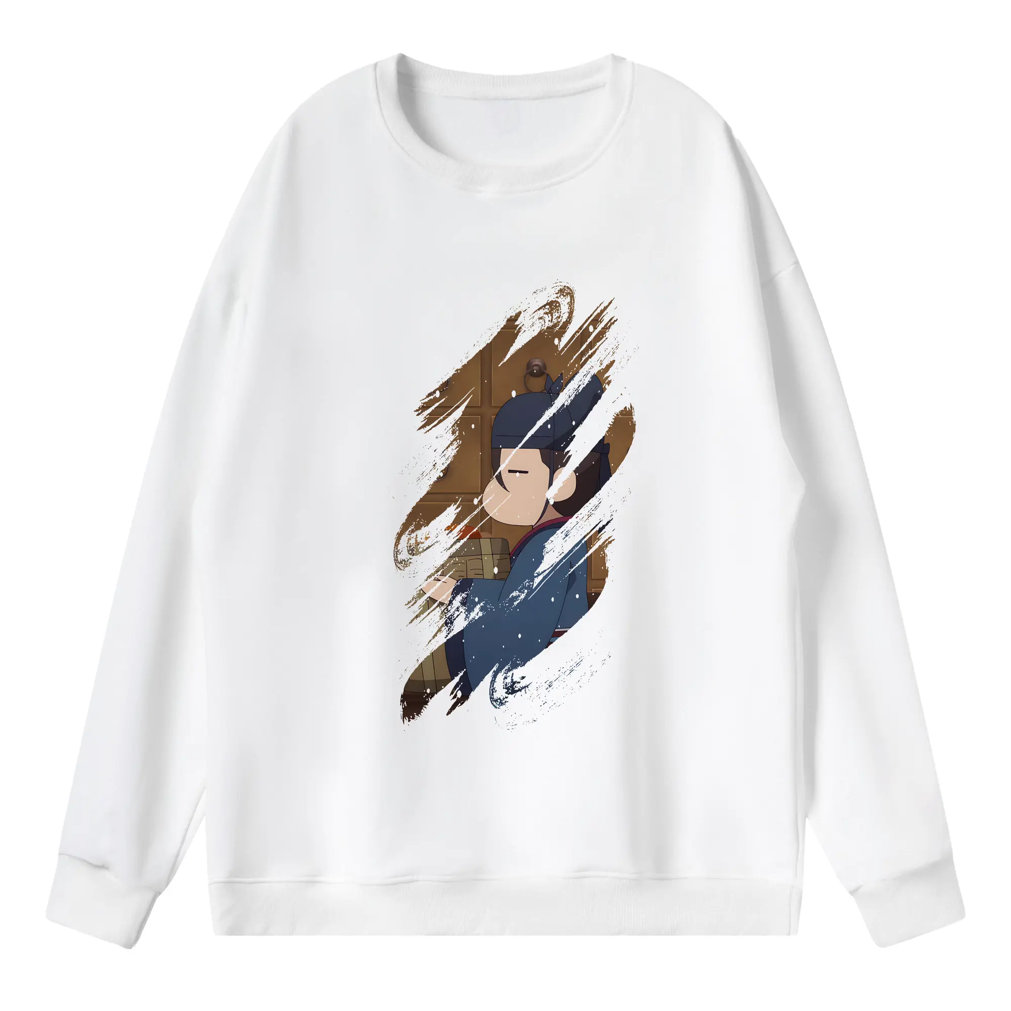 薬屋のひとりごと グッズ,高順 - 薄手 クルーネック スウェット 裏毛260g · ポリエステル 春秋向け カジュアル 男女兼用 · トレーナー デイリー スポーツ 散歩に最適