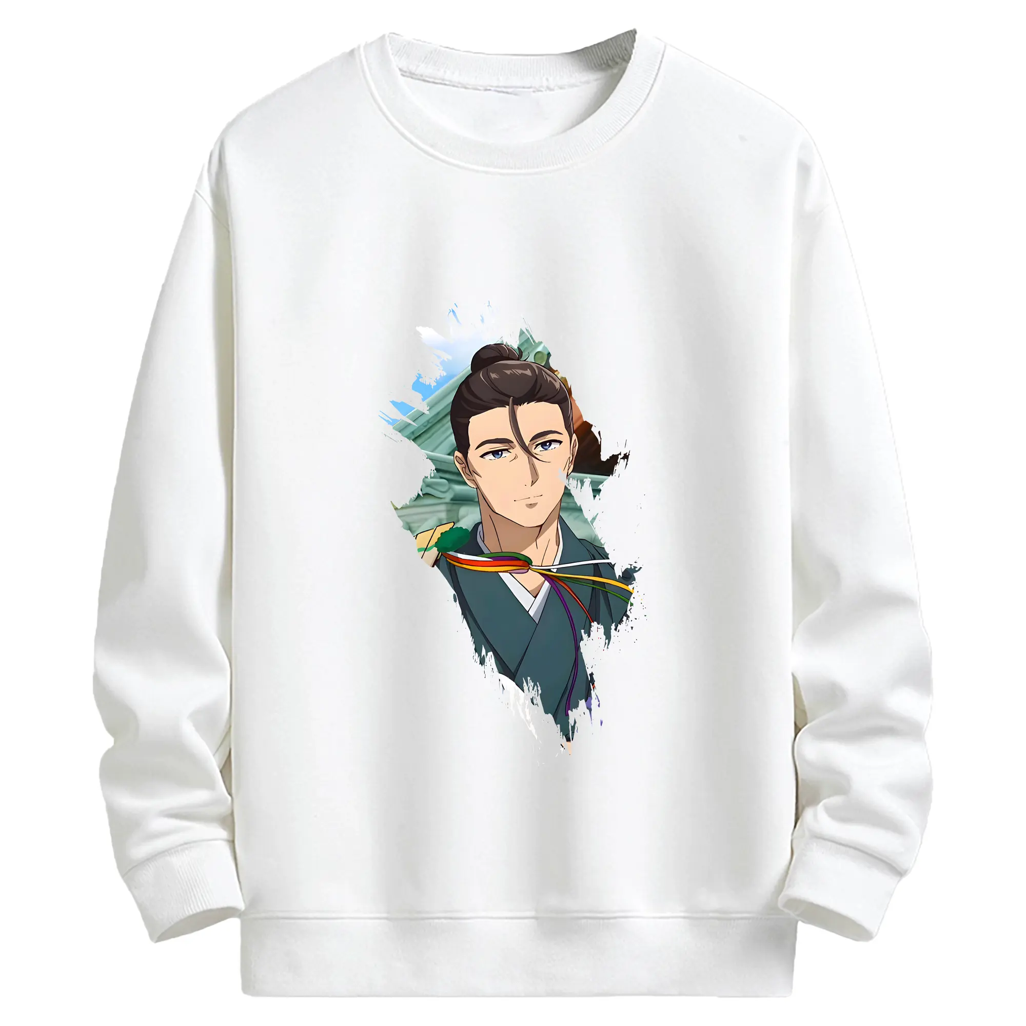 薬屋のひとりごと グッズ,高順 - キッズ クルーネックスウェットシャツ ・ フロントプリント ・ 綿80％ ポリエステル20％ ・ 快適 通学 スポーツ 日常使い お散歩用