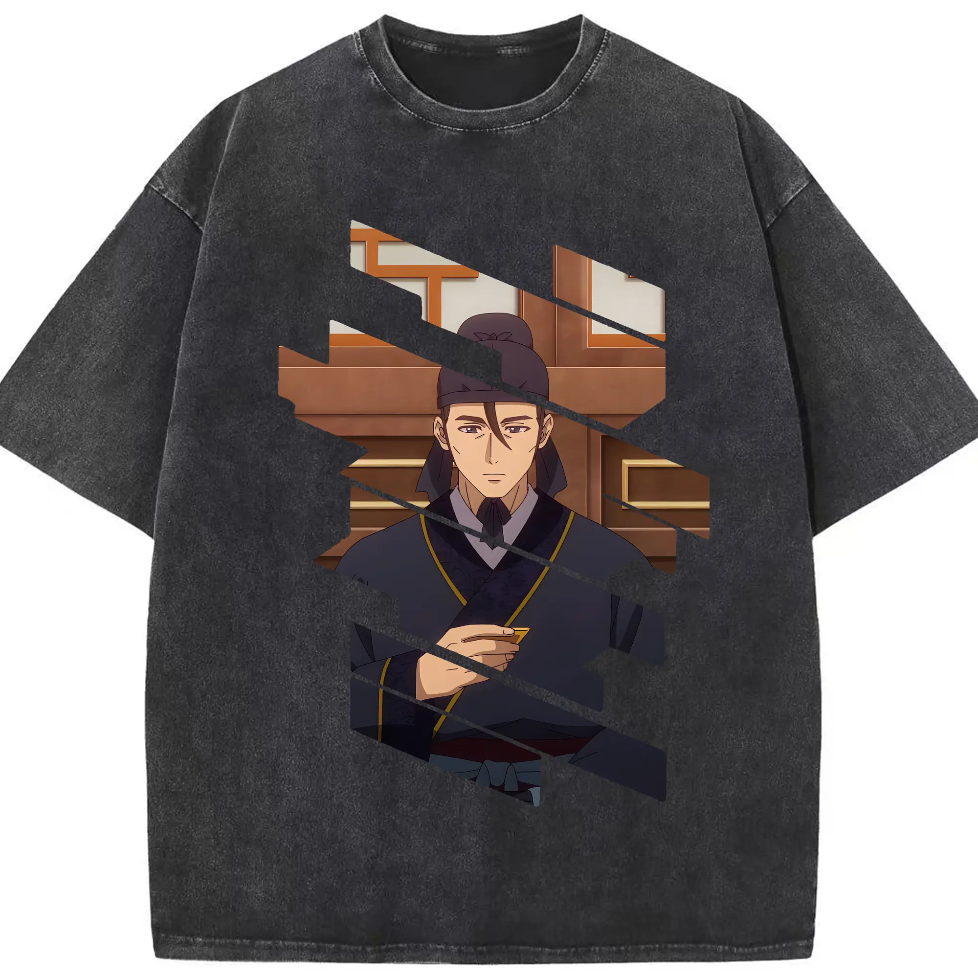 薬屋のひとりごと グッズ,高順 - 綿100％ ヴィンテージ風 半袖Tシャツ ・ フロントプリント ・ 柔らか肌触り ・ 通気性 快適 ・ スポーツ カジュアル 外出用