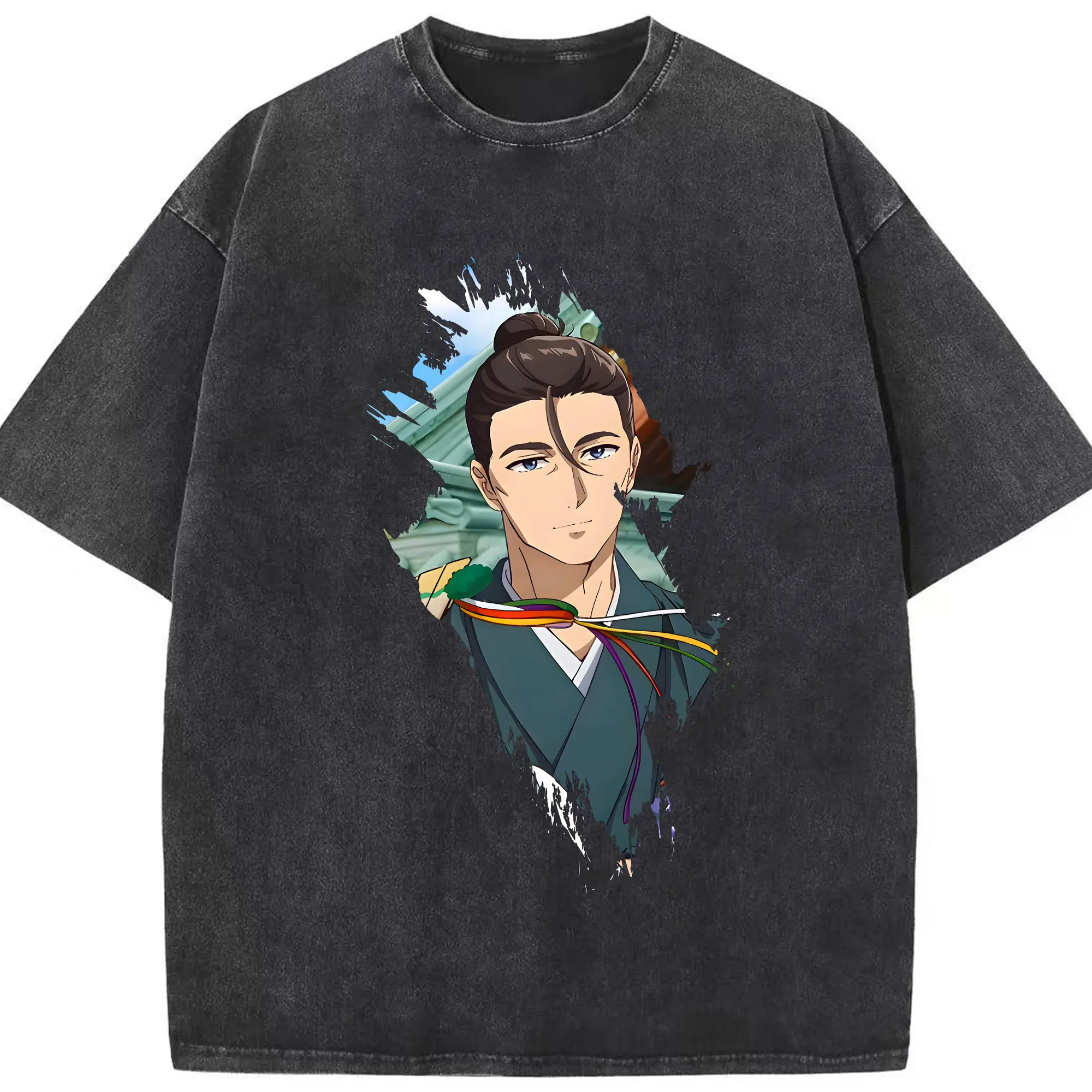 薬屋のひとりごと グッズ,高順 - 綿100％ ヴィンテージ風 半袖Tシャツ ・ フロントプリント ・ 柔らか肌触り ・ 通気性 快適 ・ スポーツ カジュアル 外出用