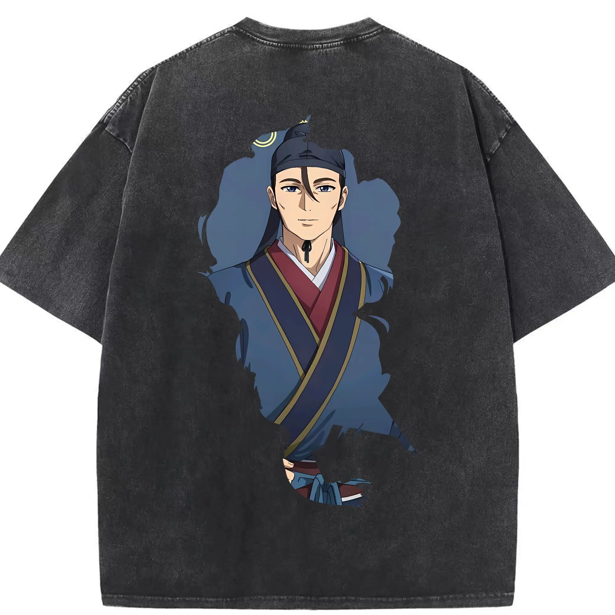 薬屋のひとりごと グッズ,高順 - 綿100％ ヴィンテージ風 半袖Tシャツ ・ 背面プリント ・ 柔らか肌触り ・ 通気性 快適 ・ スポーツ カジュアル 外出用