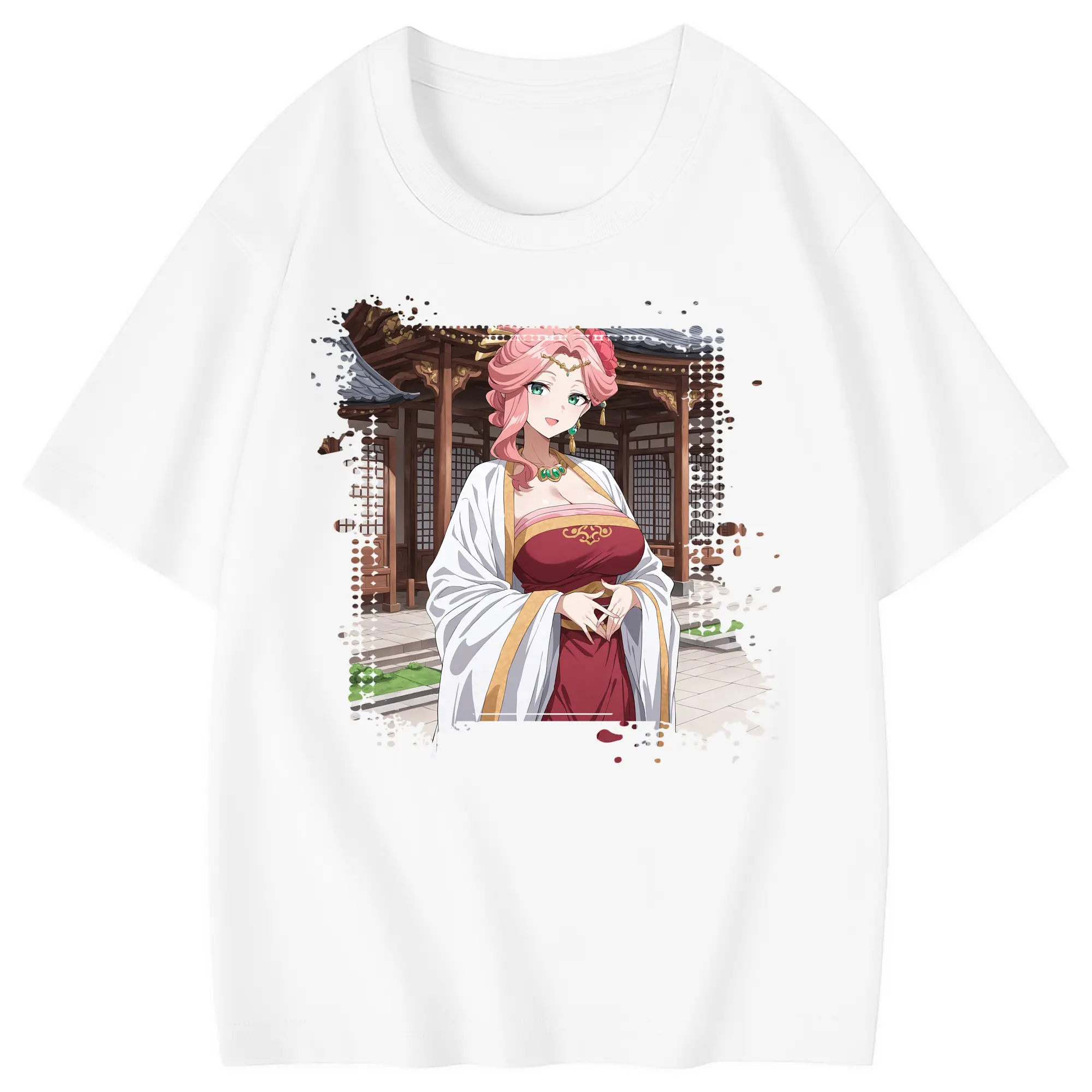 薬屋のひとりごと グッズ,玉葉妃 - 綿100％ キッズTシャツ ・ フロントプリント ・ 快適 通気性 ・ スポーツ カジュアル 散歩用