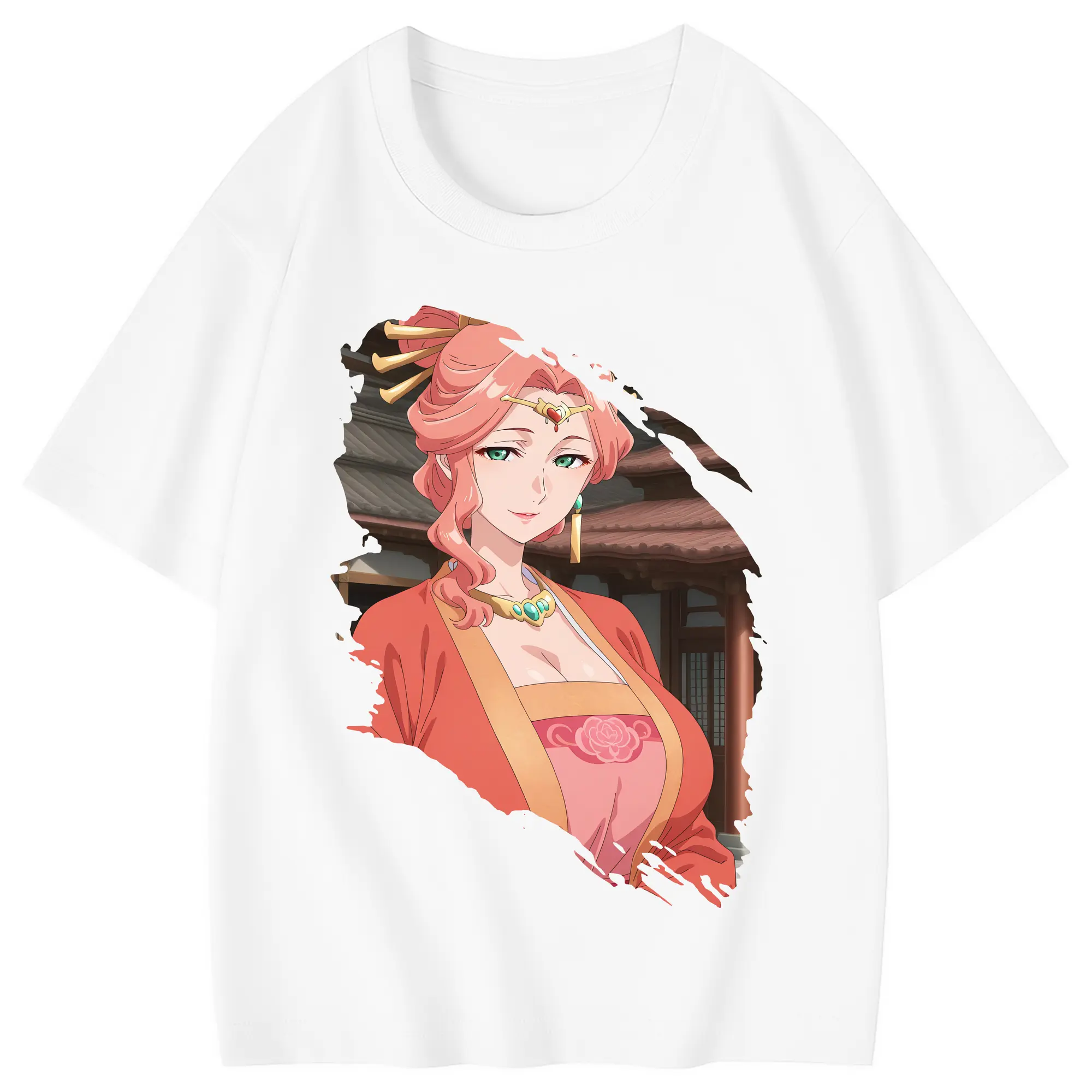 薬屋のひとりごと グッズ,玉葉妃 - 綿100％ キッズTシャツ ・ フロントプリント ・ 快適 通気性 ・ スポーツ カジュアル 散歩用