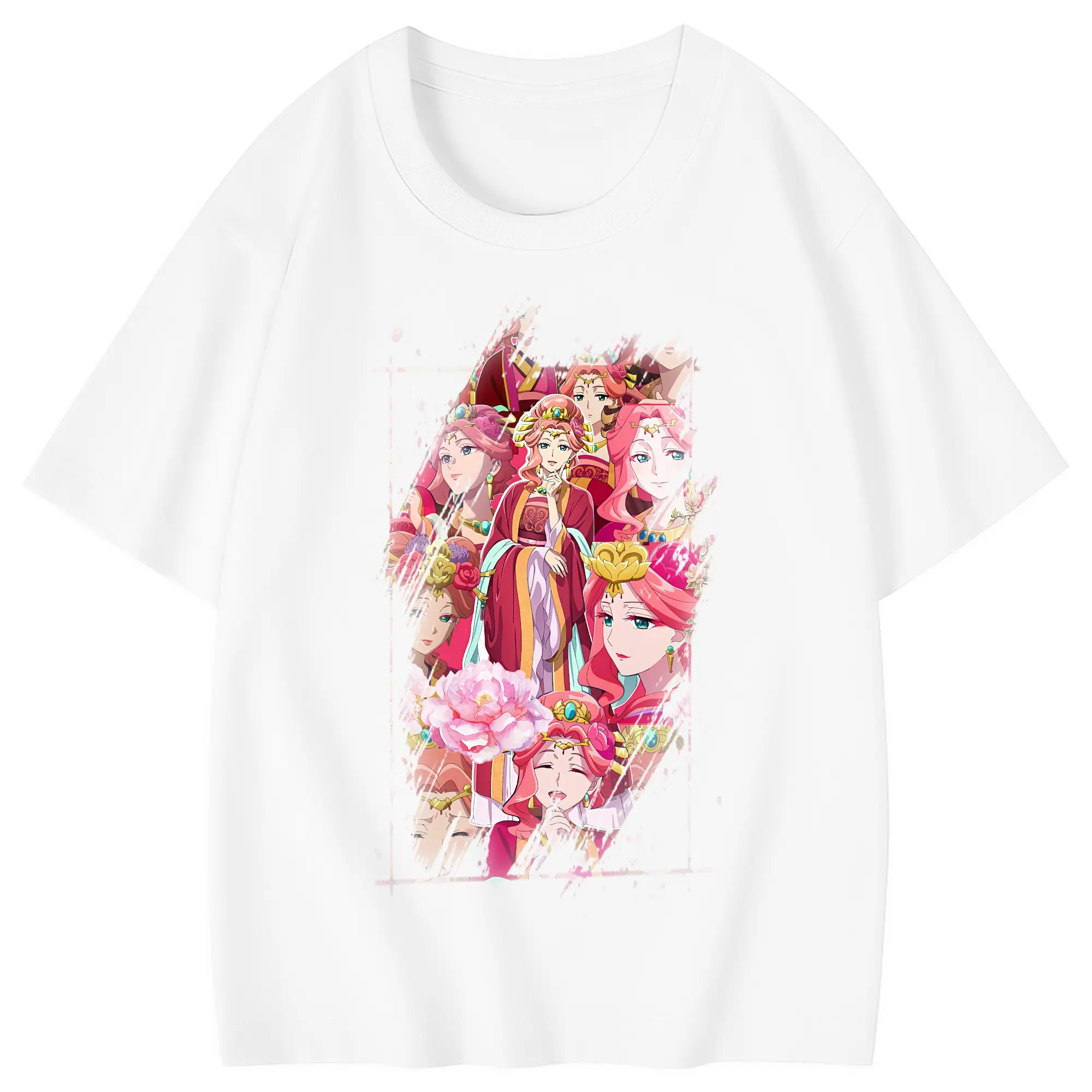 薬屋のひとりごと グッズ,玉葉妃 - 綿100％ キッズTシャツ ・ フロントプリント ・ 快適 通気性 ・ スポーツ カジュアル 散歩用