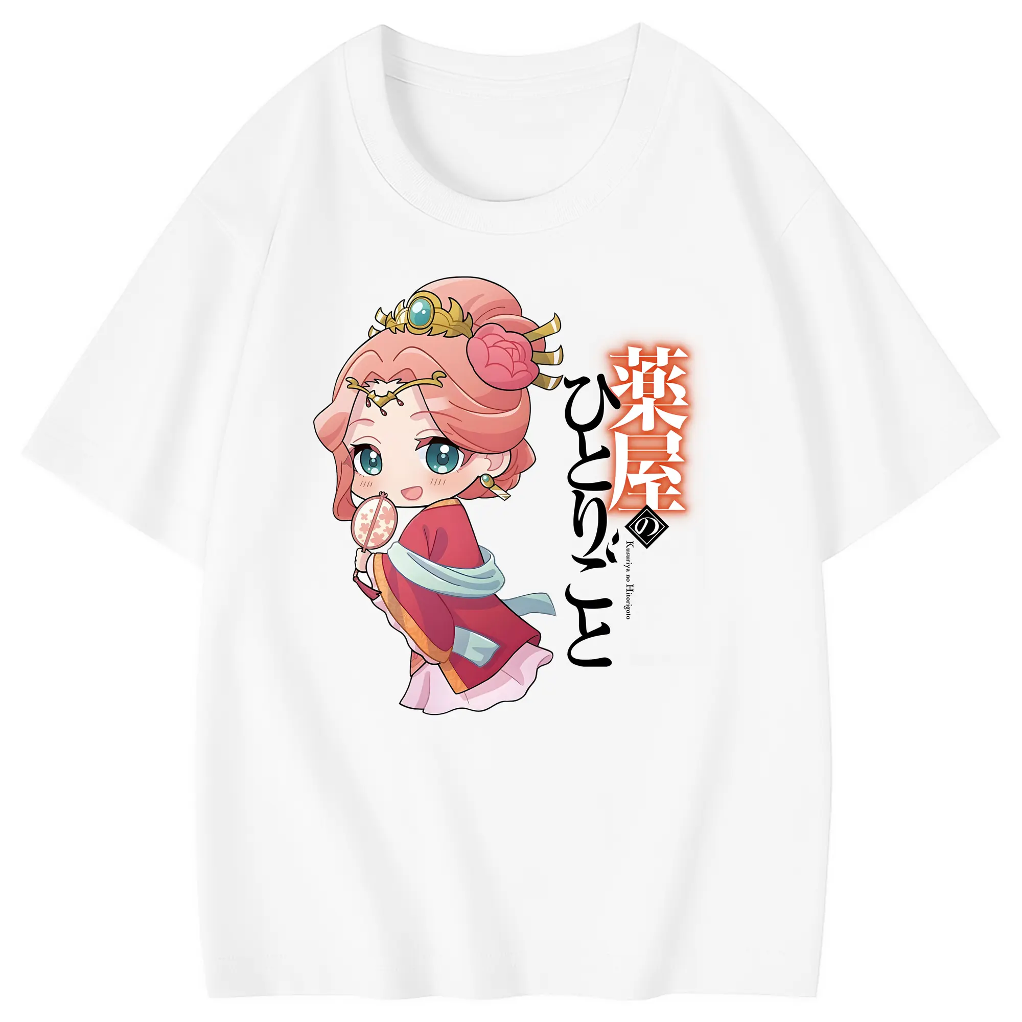 薬屋のひとりごと グッズ,玉葉妃 - 綿100％ キッズTシャツ ・ フロントプリント ・ 快適 通気性 ・ スポーツ カジュアル 散歩用