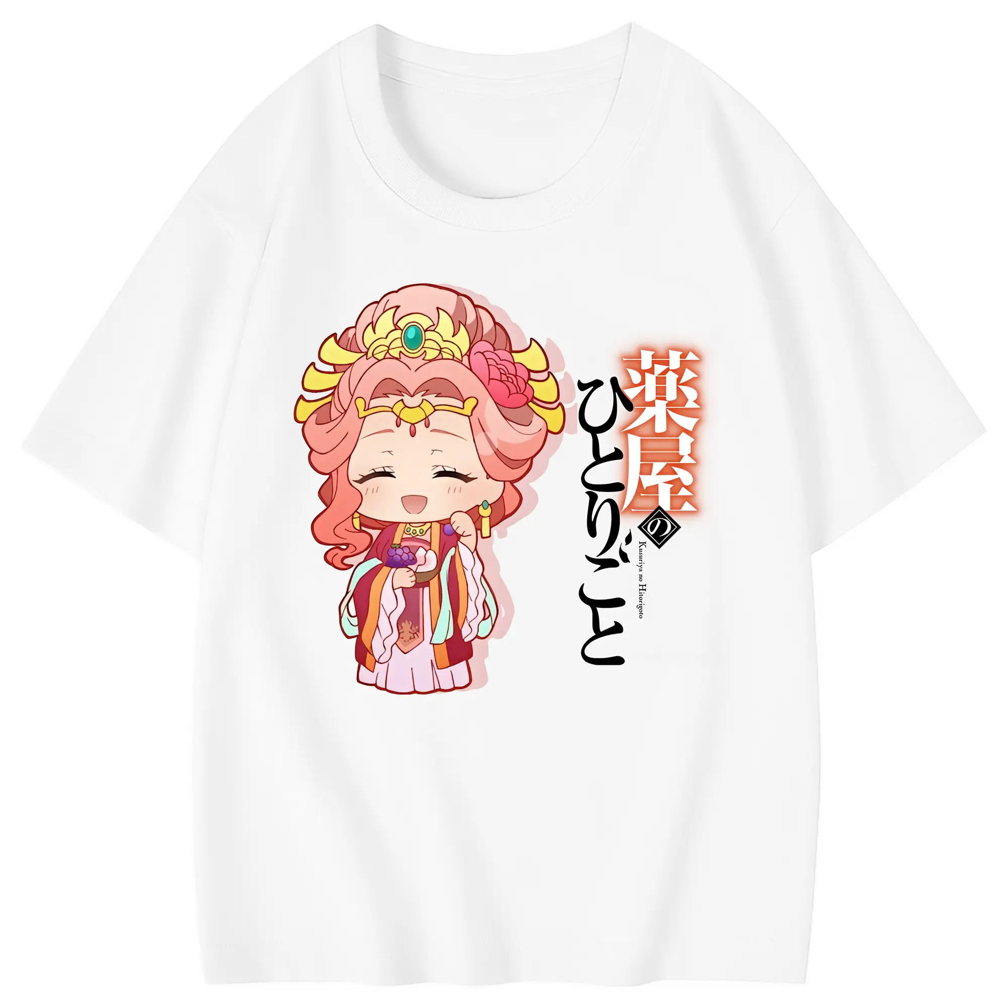 薬屋のひとりごと グッズ,玉葉妃 - 綿100％ キッズTシャツ ・ フロントプリント ・ 快適 通気性 ・ スポーツ カジュアル 散歩用
