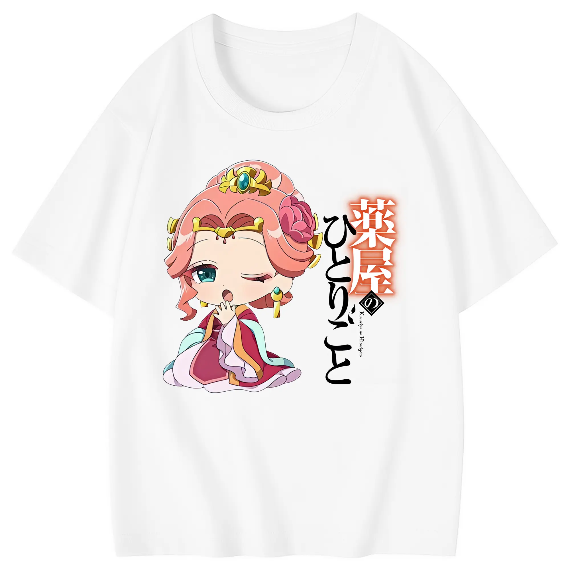 薬屋のひとりごと グッズ,玉葉妃 - 綿100％ キッズTシャツ ・ フロントプリント ・ 快適 通気性 ・ スポーツ カジュアル 散歩用