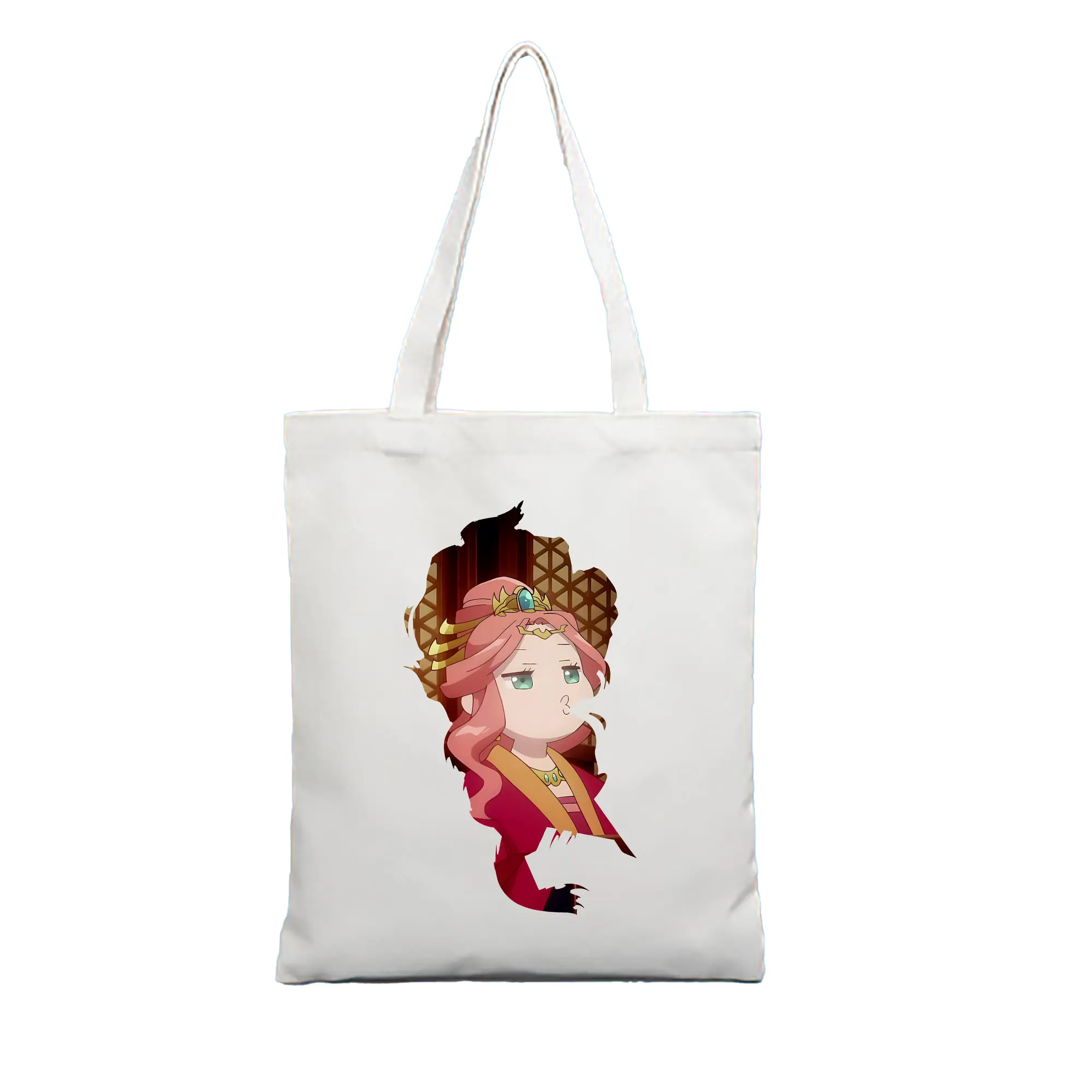 薬屋のひとりごと グッズ,玉葉妃 - 縦型キャンバス手提げバッグ（トートバッグ） ・ キャンバス素材 ・ ショッピング用 ・ 軽量 丈夫 お手入れ簡単