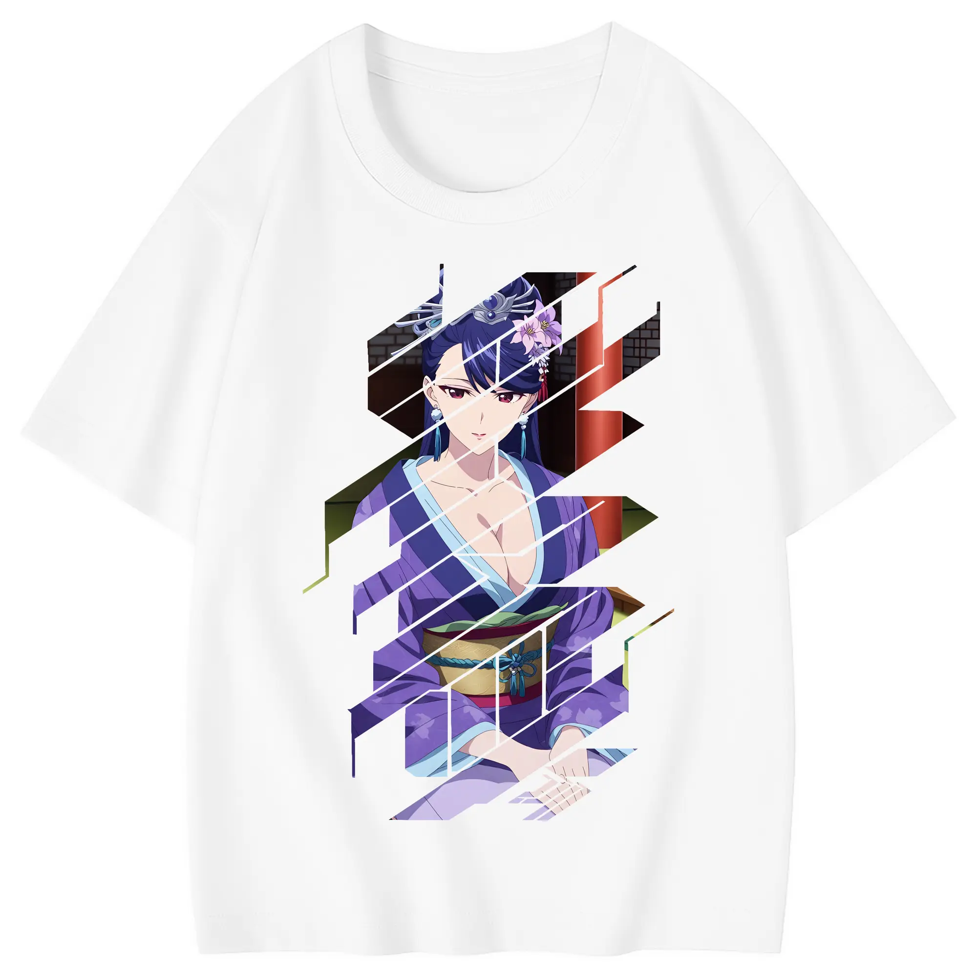 薬屋のひとりごと グッズ,梨花妃 - 綿100％ キッズTシャツ ・ フロントプリント ・ 快適 通気性 ・ スポーツ カジュアル 散歩用