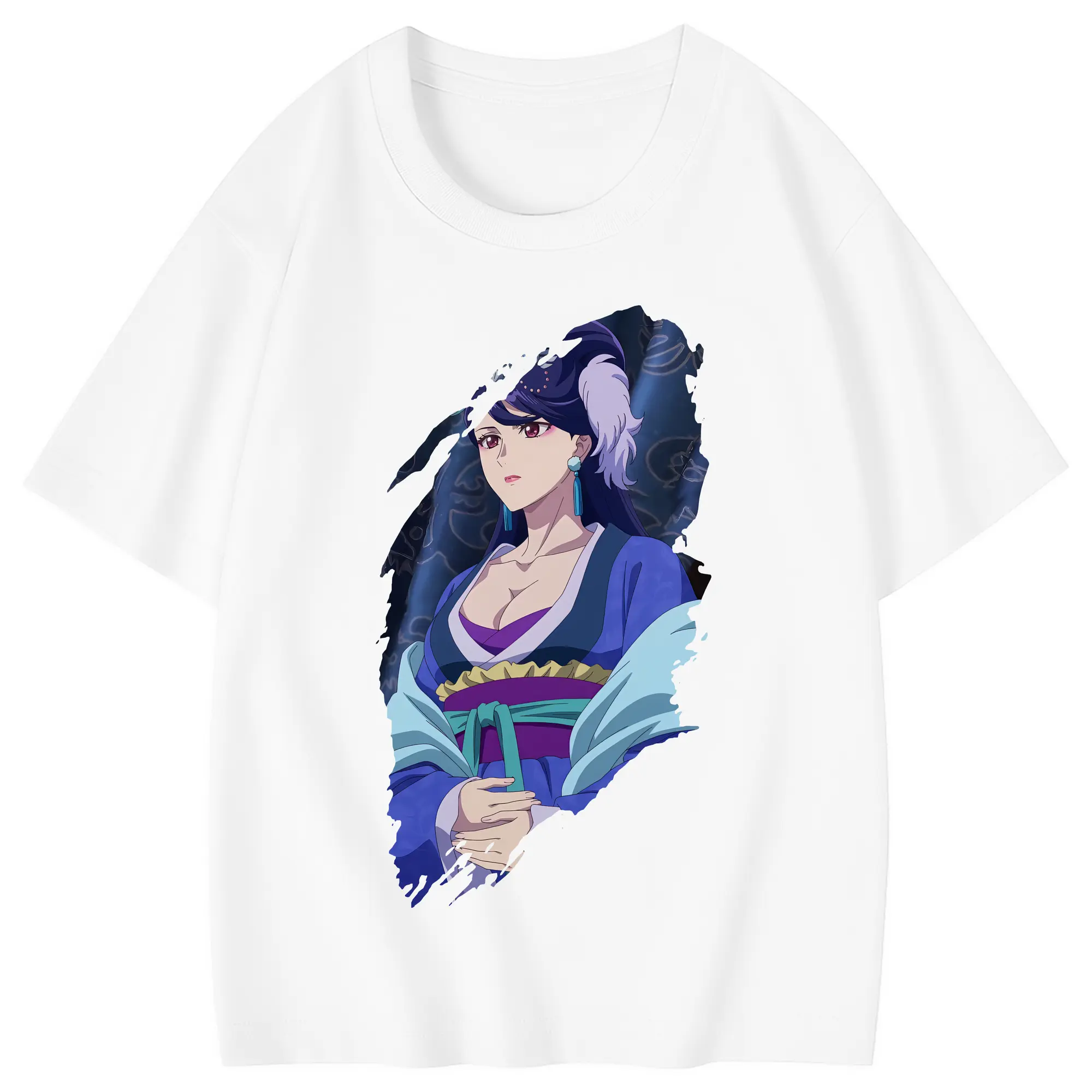 薬屋のひとりごと グッズ,梨花妃 - 綿100％ キッズTシャツ ・ フロントプリント ・ 快適 通気性 ・ スポーツ カジュアル 散歩用