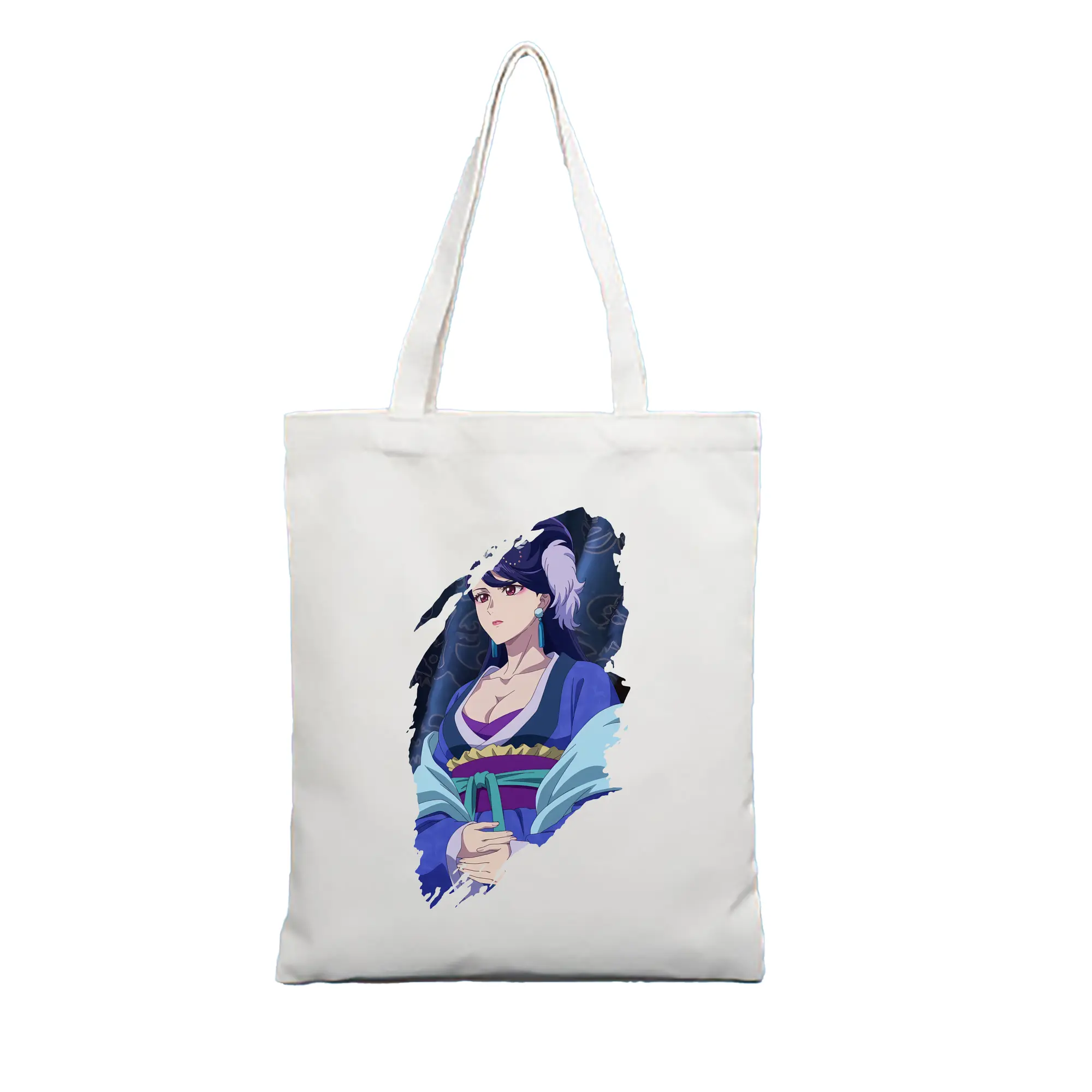 薬屋のひとりごと グッズ,梨花妃 - 縦型キャンバス手提げバッグ（トートバッグ） ・ キャンバス素材 ・ ショッピング用 ・ 軽量 丈夫 お手入れ簡単