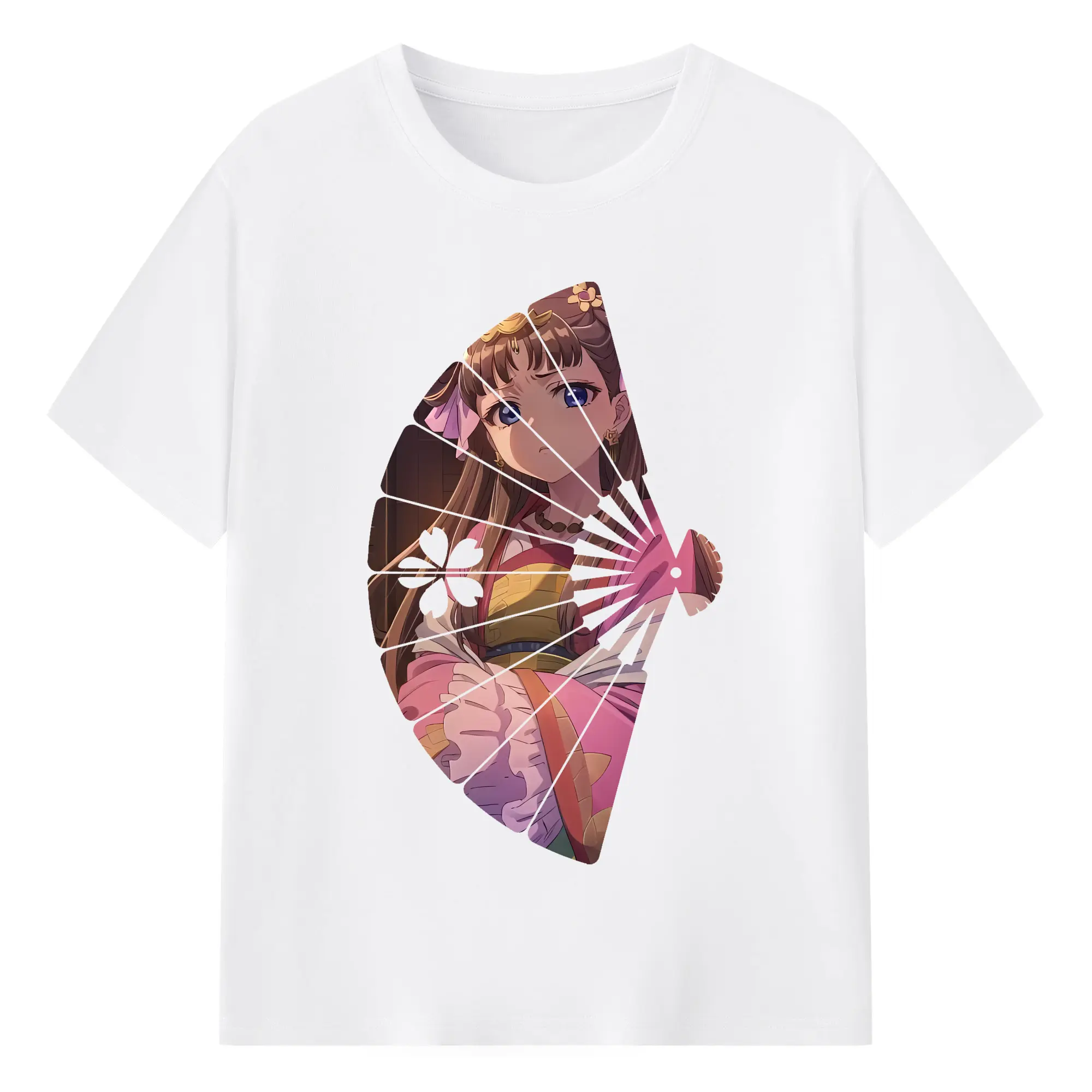 薬屋のひとりごと グッズ,里樹妃 - 綿100％ 半袖Tシャツ ・ フロントプリント ・ 快適 通気性 ・ 日常使い 散歩 スポーツ用