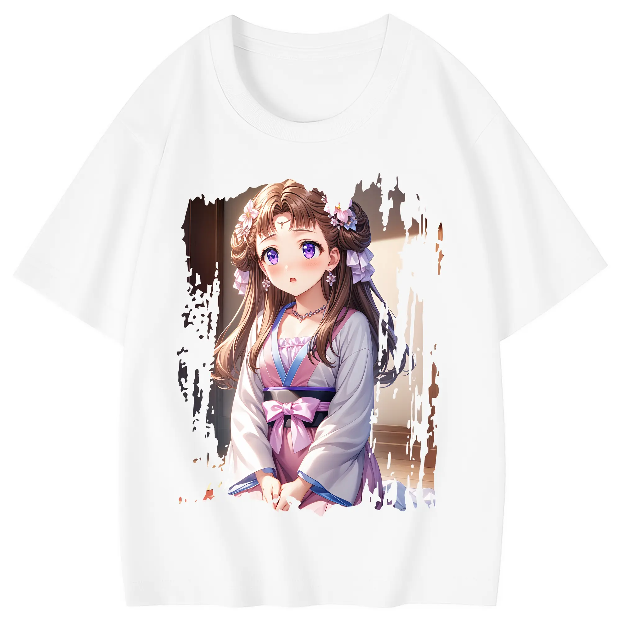 薬屋のひとりごと グッズ,里樹妃 - 綿100％ キッズTシャツ ・ フロントプリント ・ 快適 通気性 ・ スポーツ カジュアル 散歩用