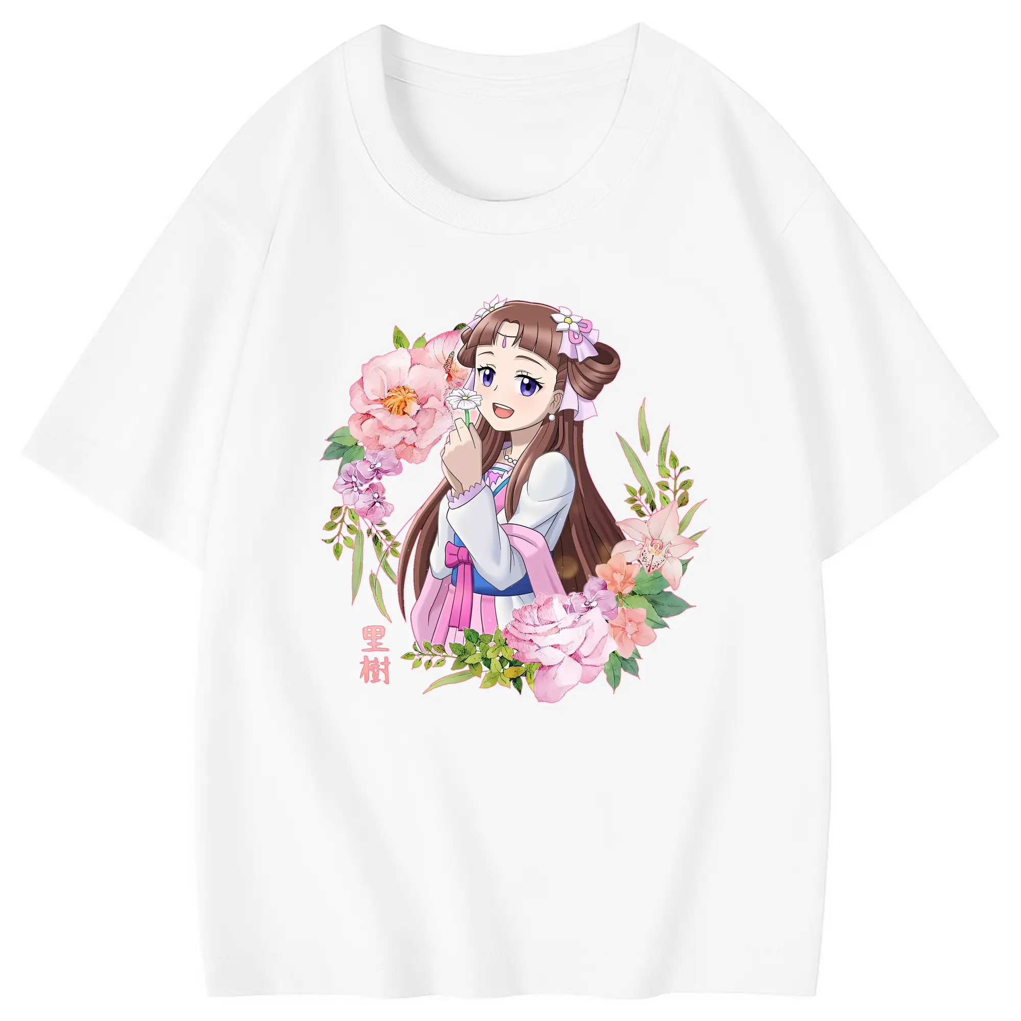 薬屋のひとりごと グッズ,里樹妃 - 綿100％ キッズTシャツ ・ フロントプリント ・ 快適 通気性 ・ スポーツ カジュアル 散歩用