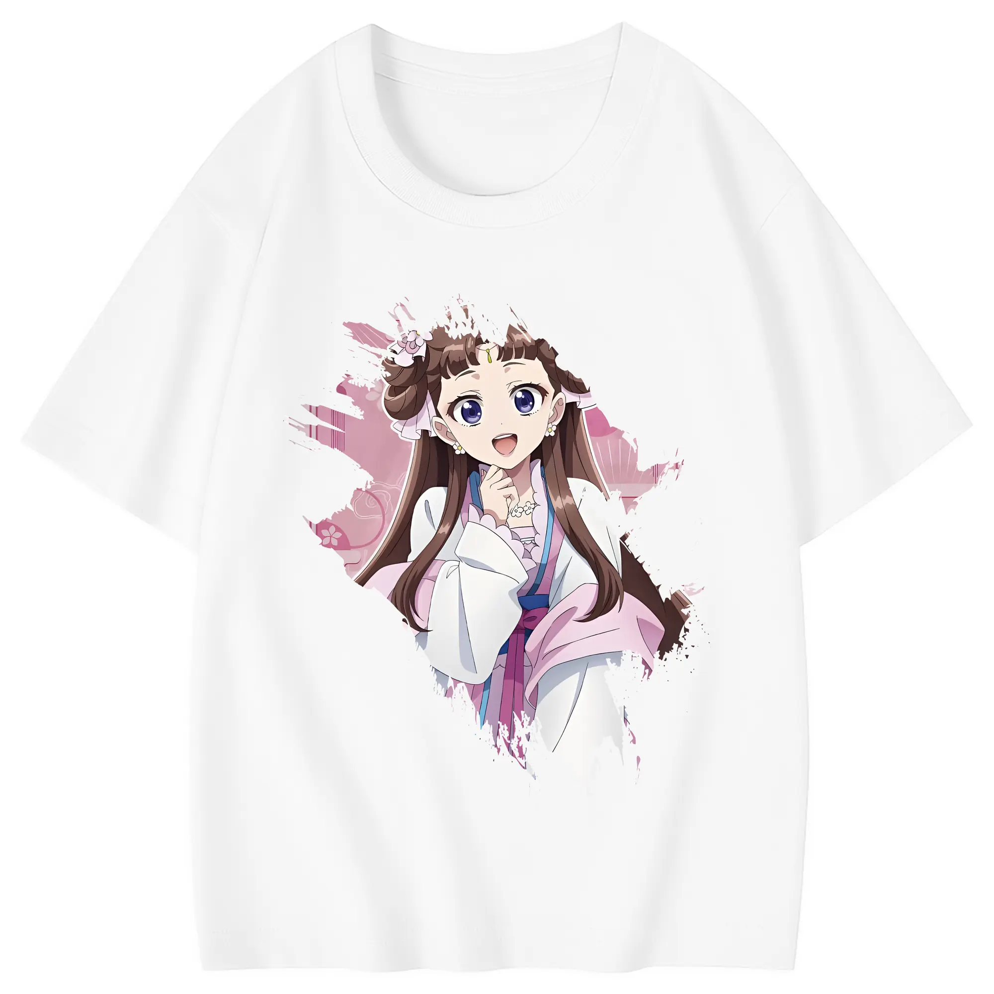 薬屋のひとりごと グッズ,里樹妃 - 綿100％ キッズTシャツ ・ フロントプリント ・ 快適 通気性 ・ スポーツ カジュアル 散歩用