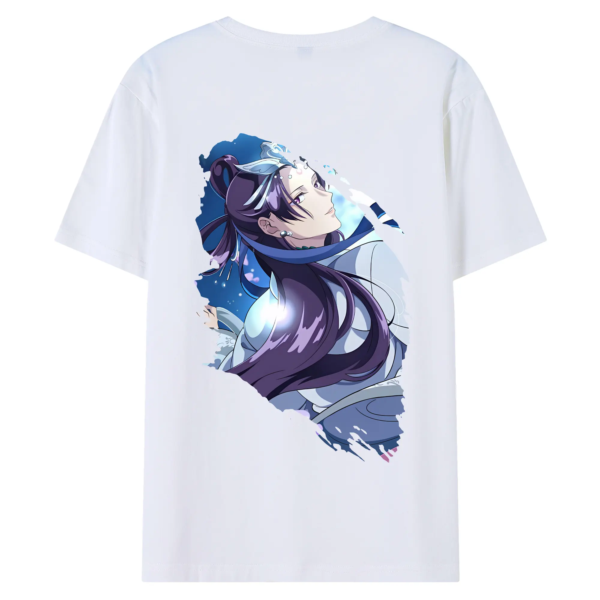 薬屋のひとりごと グッズ,阿多妃 - 綿100％ 半袖Tシャツ ・ バックプリント ・ 快適 通気性 ・ 日常使い 散歩 スポーツ用