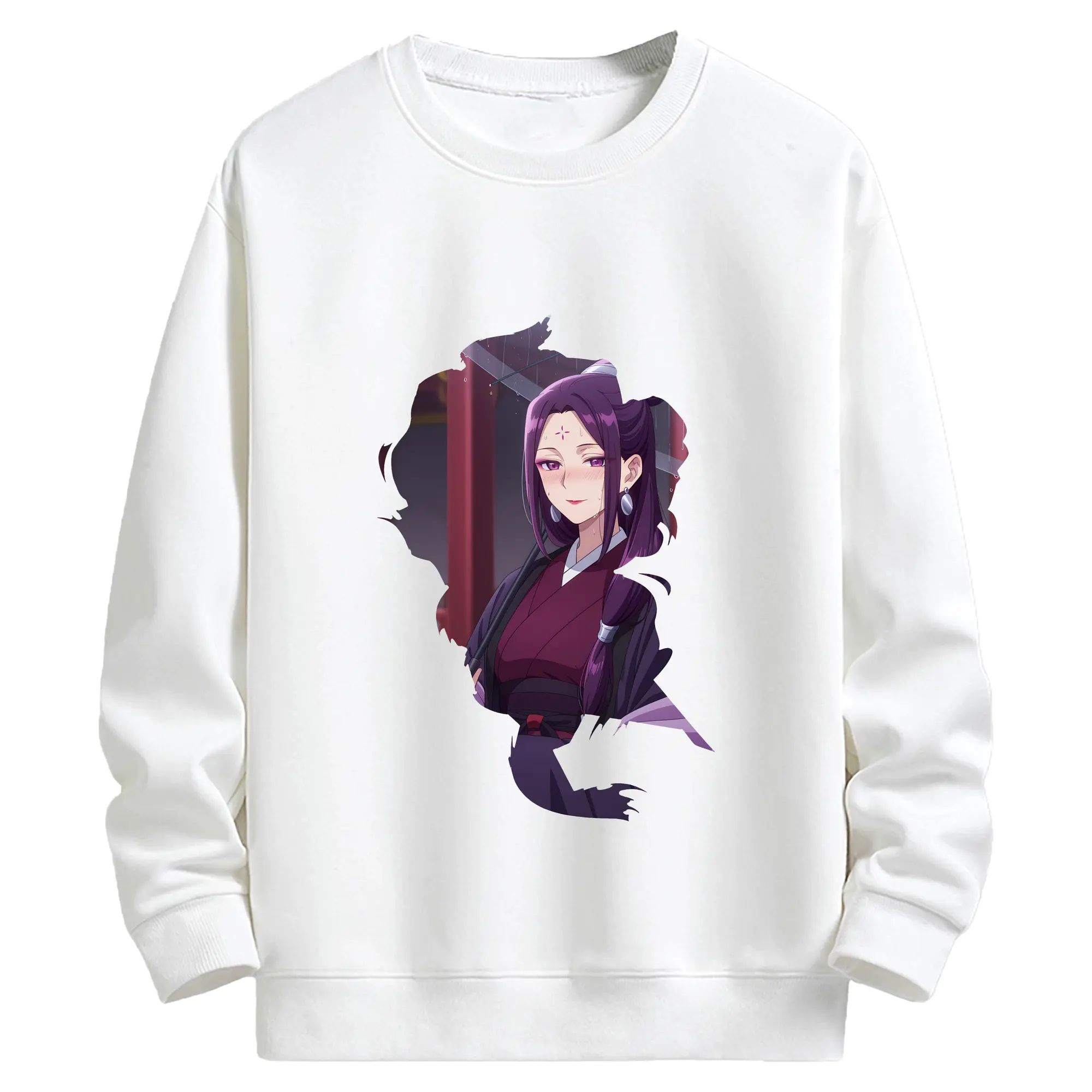 薬屋のひとりごと グッズ,阿多妃 - キッズ クルーネックスウェットシャツ ・ フロントプリント ・ 綿80％ ポリエステル20％ ・ 快適 通学 スポーツ 日常使い お散歩用