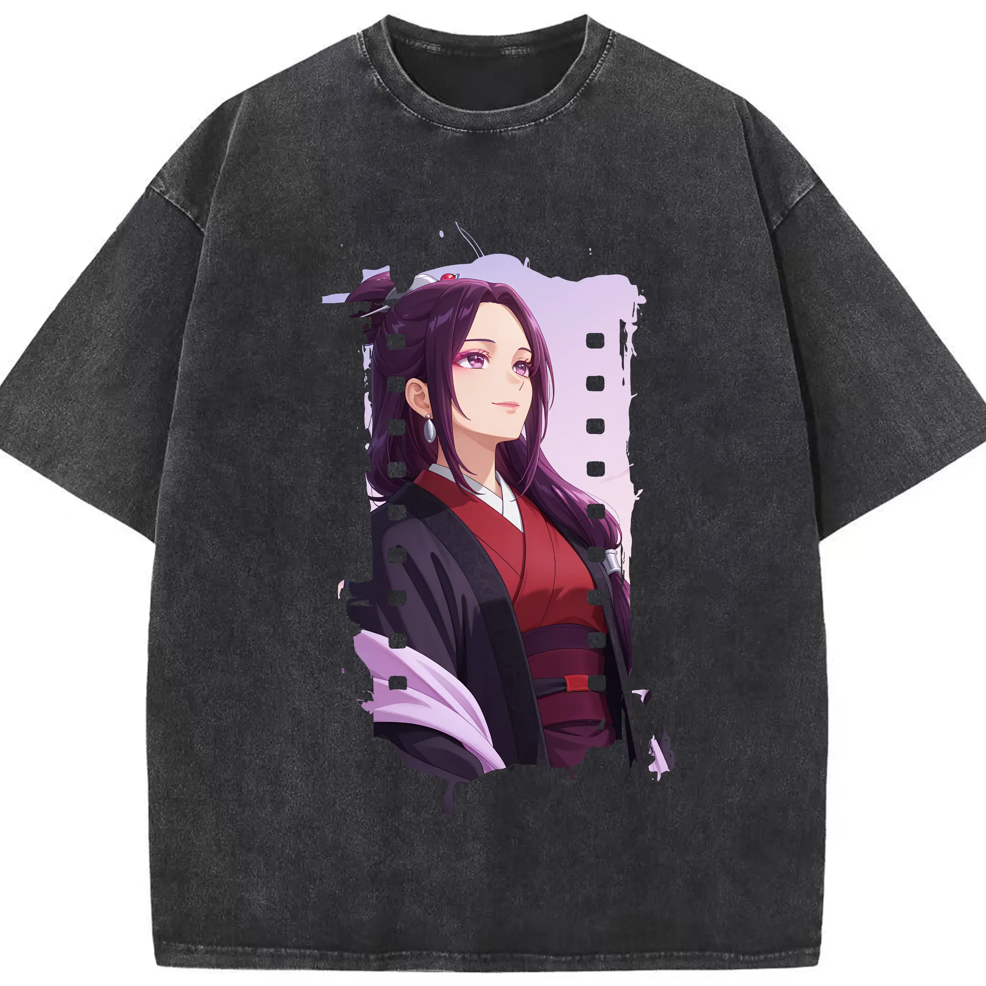 薬屋のひとりごと グッズ,阿多妃 - 綿100％ ヴィンテージ風 半袖Tシャツ ・ フロントプリント ・ 柔らか肌触り ・ 通気性 快適 ・ スポーツ カジュアル 外出用