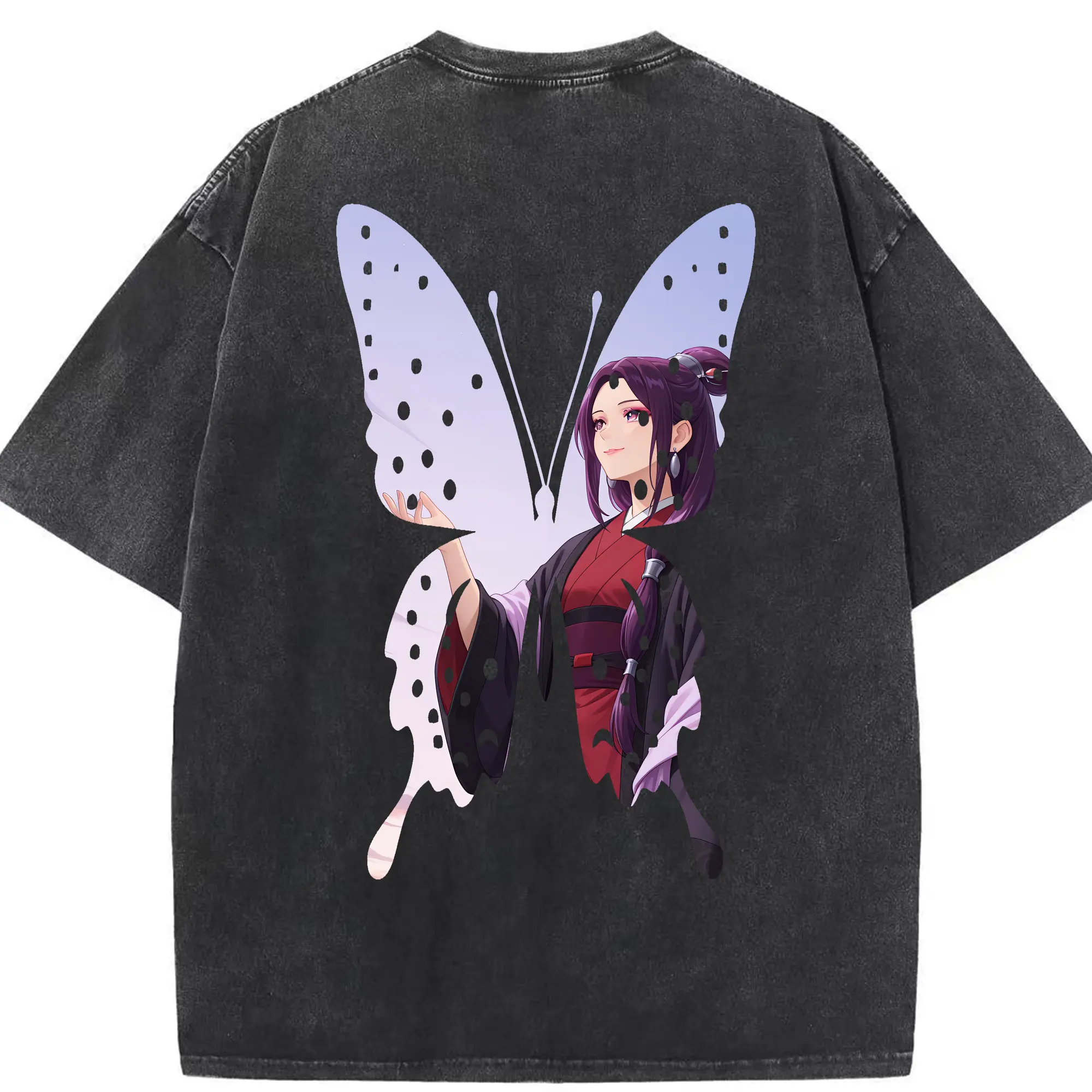 薬屋のひとりごと グッズ,阿多妃 - 綿100％ ヴィンテージ風 半袖Tシャツ ・ 背面プリント ・ 柔らか肌触り ・ 通気性 快適 ・ スポーツ カジュアル 外出用