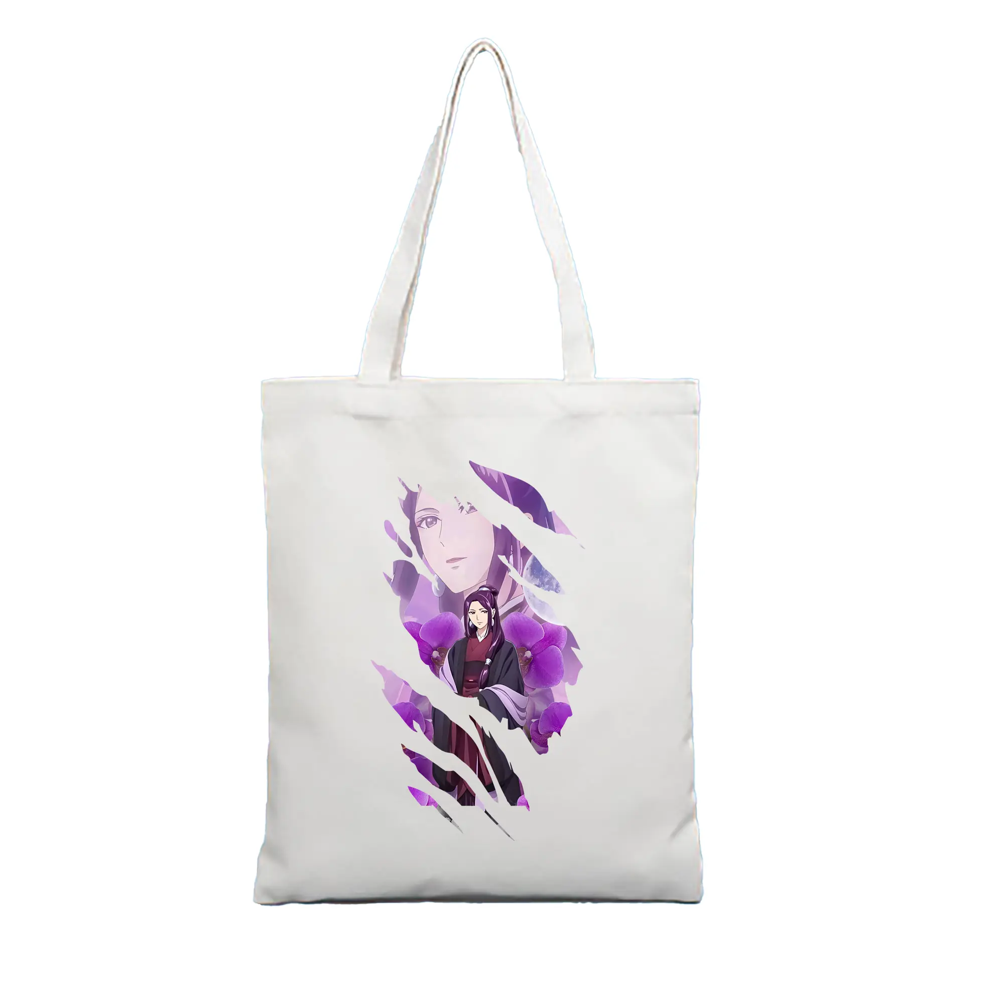 薬屋のひとりごと グッズ,阿多妃 - 縦型キャンバス手提げバッグ（トートバッグ） ・ キャンバス素材 ・ ショッピング用 ・ 軽量 丈夫 お手入れ簡単